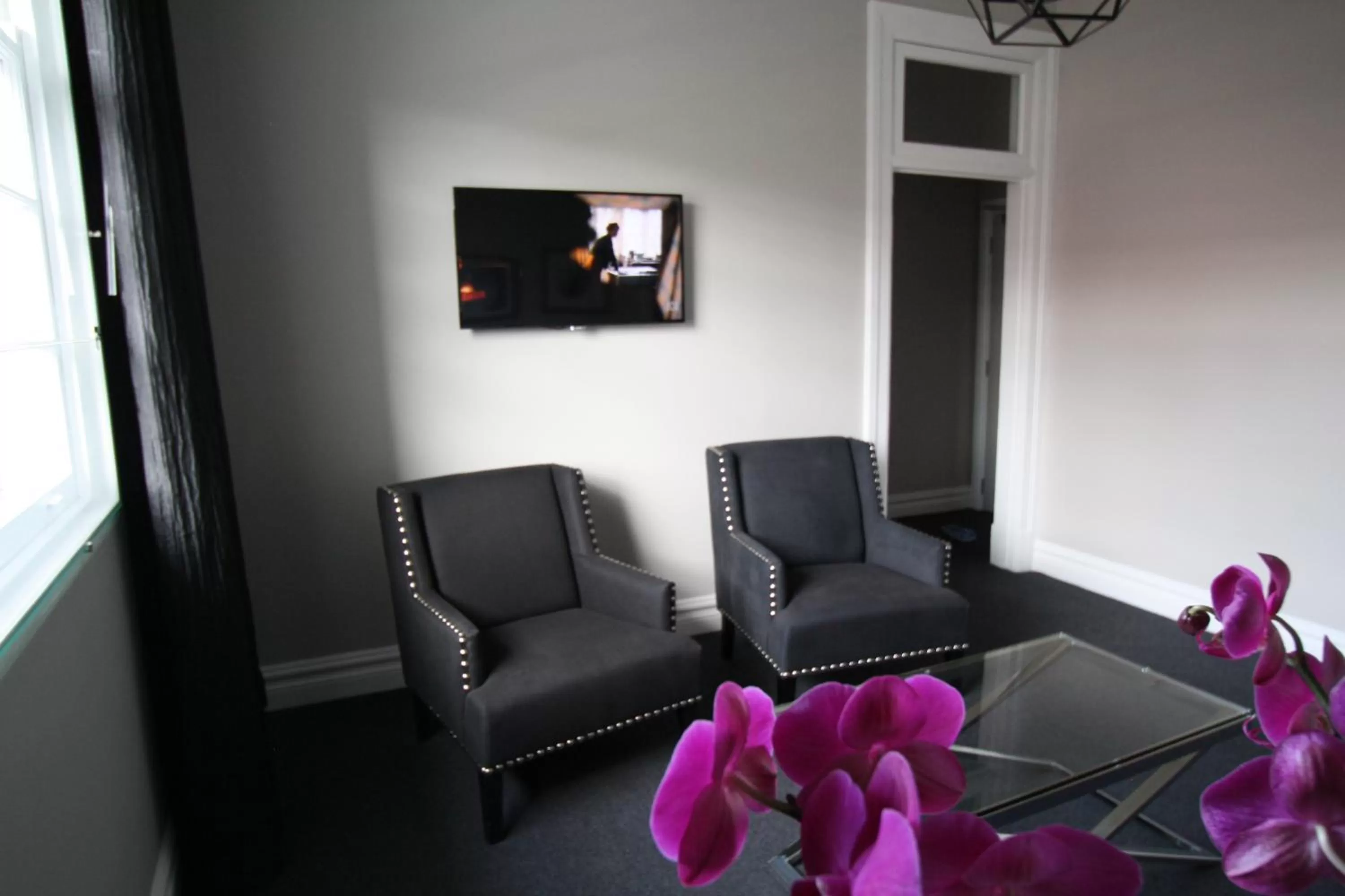 Seating area in Mrs Banks Hotel