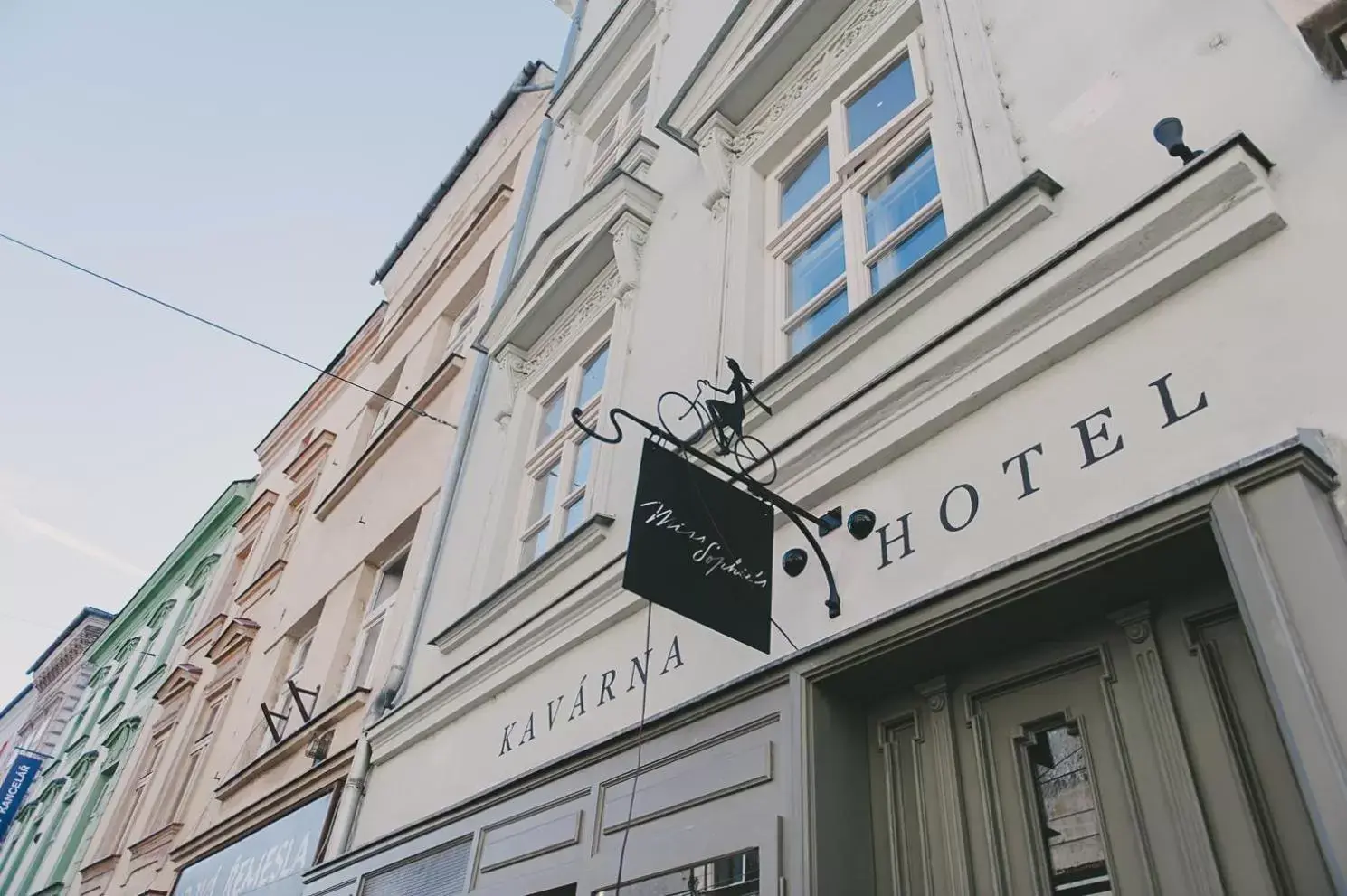 Property building, Property Logo/Sign in Miss Sophie's Olomouc - Boutique Hotel