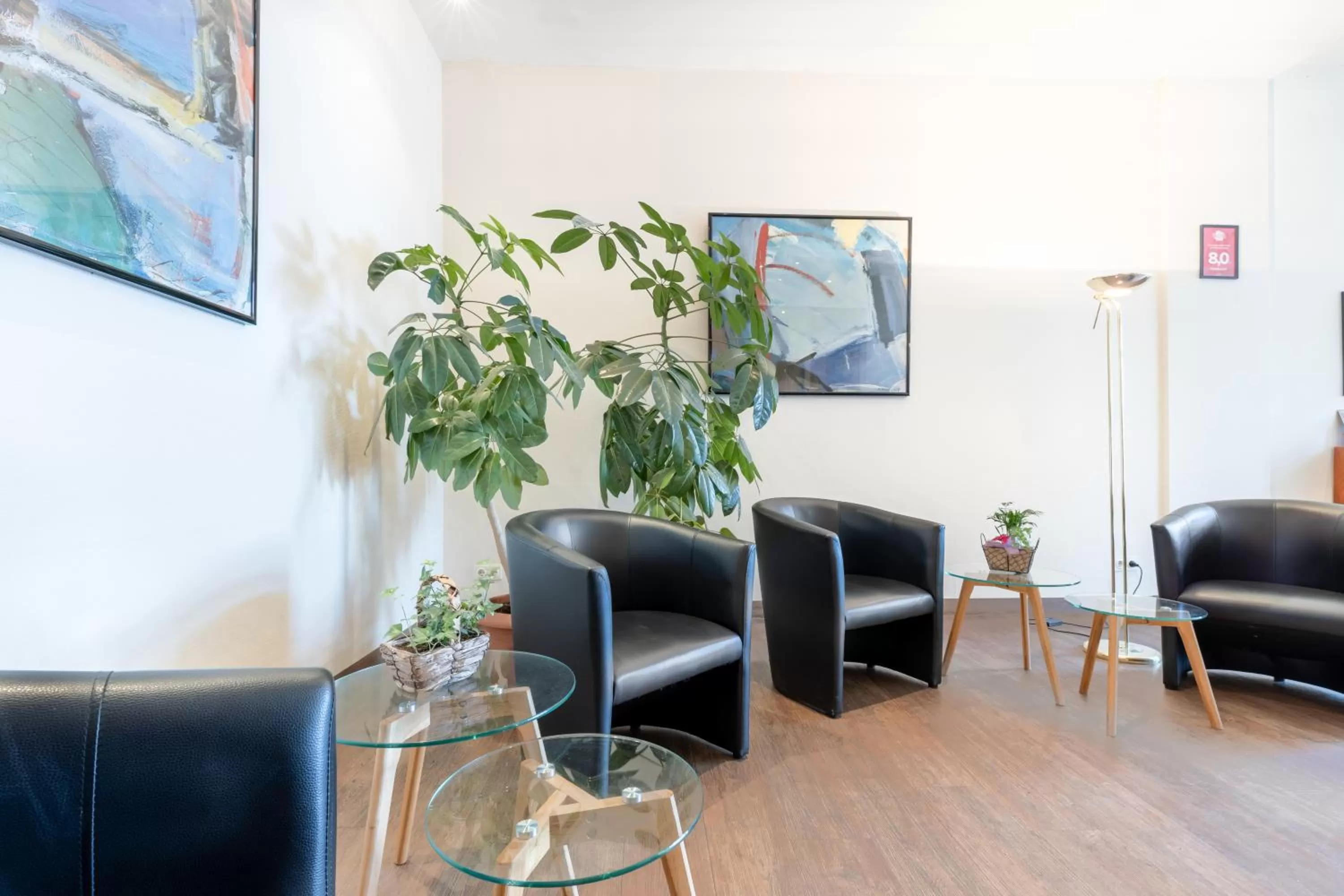 Lounge or bar in acora Leipzig Living the City