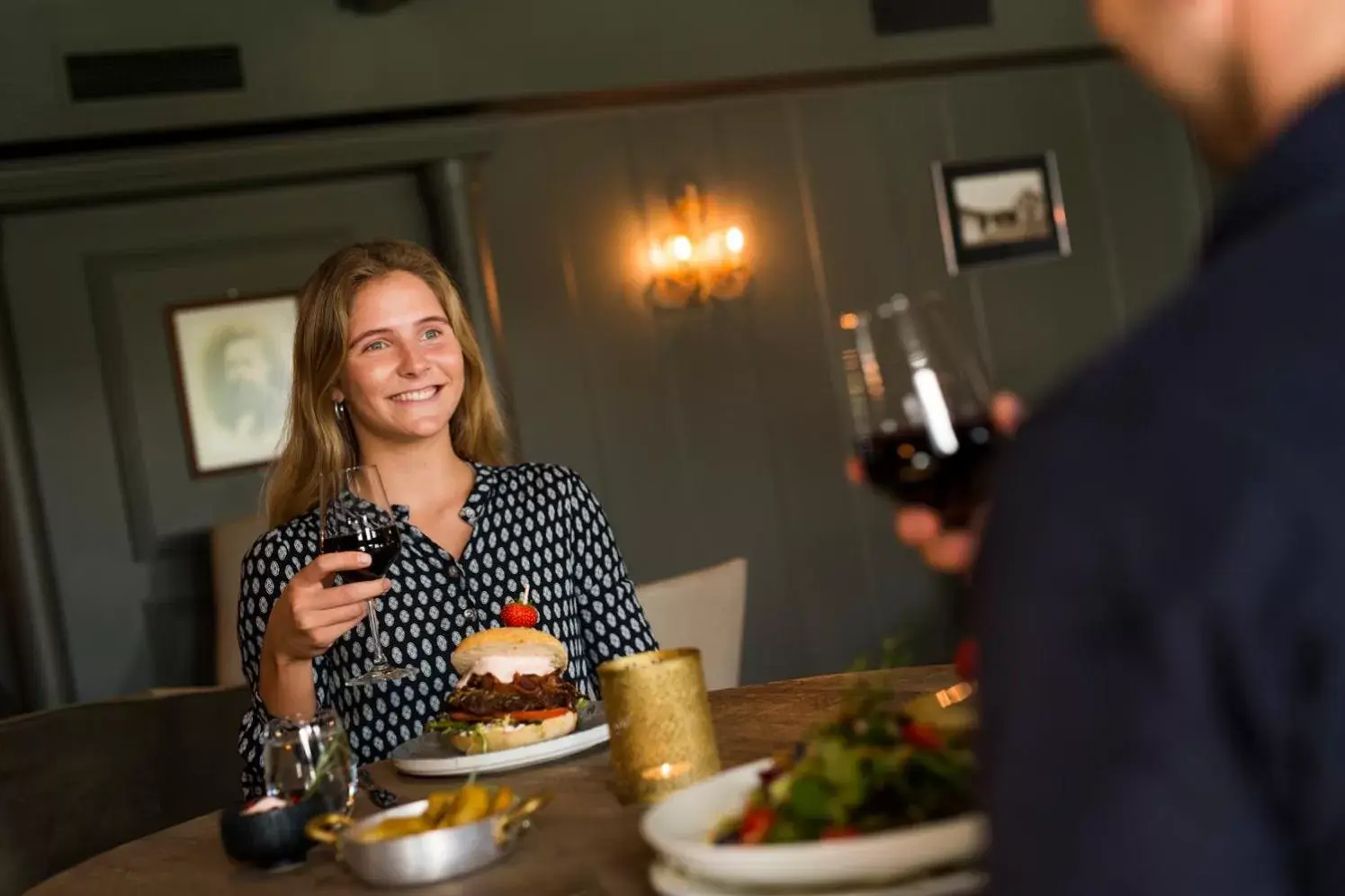 Food close-up in Geilo Hotel