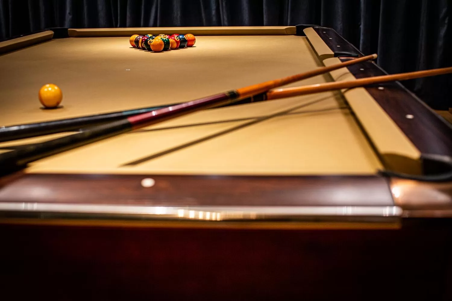 Billiard in THE STEEL HOUSE