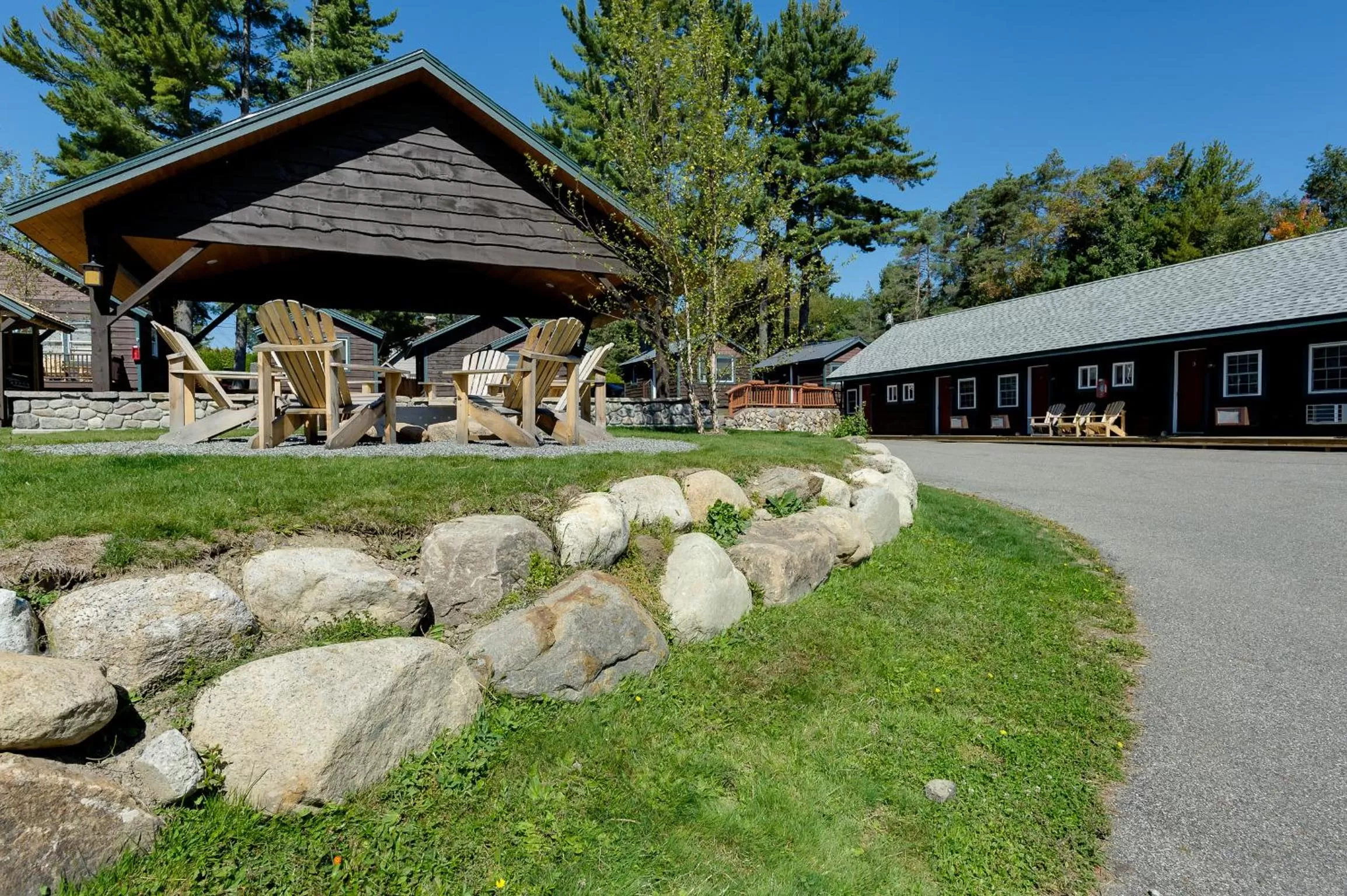 Property building in Cobble Mountain Lodge