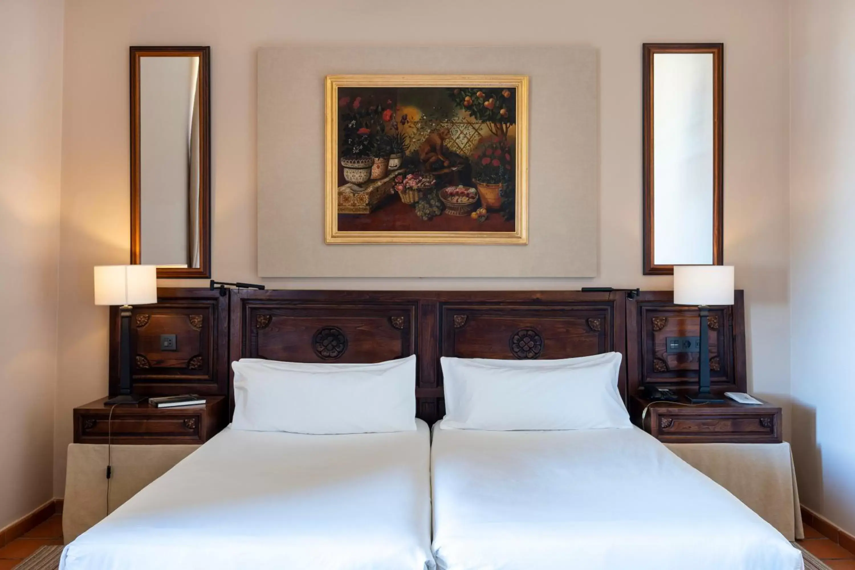 Bed in Parador de Lerma