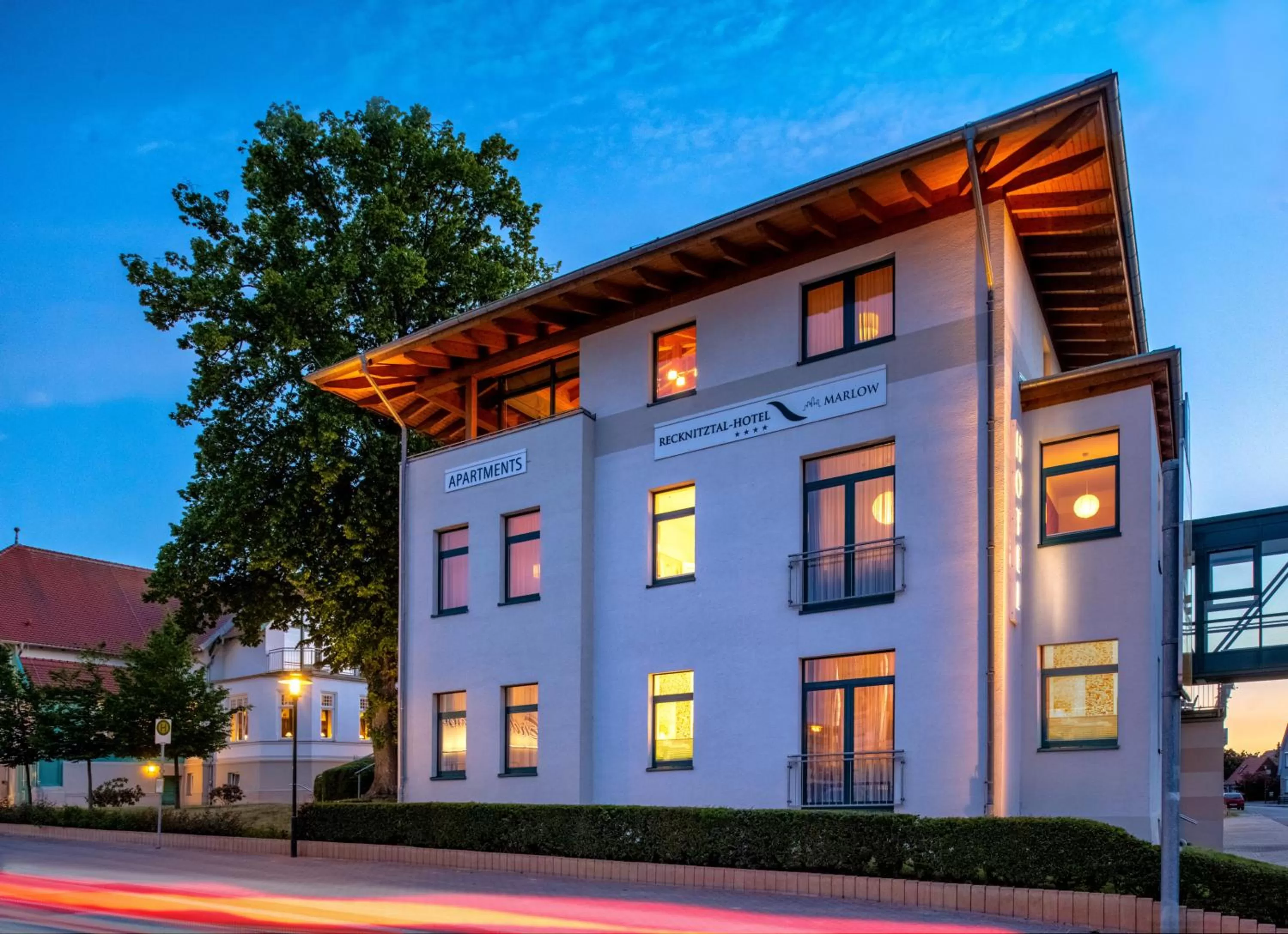 Property logo or sign in Recknitztal-Hotel Marlow