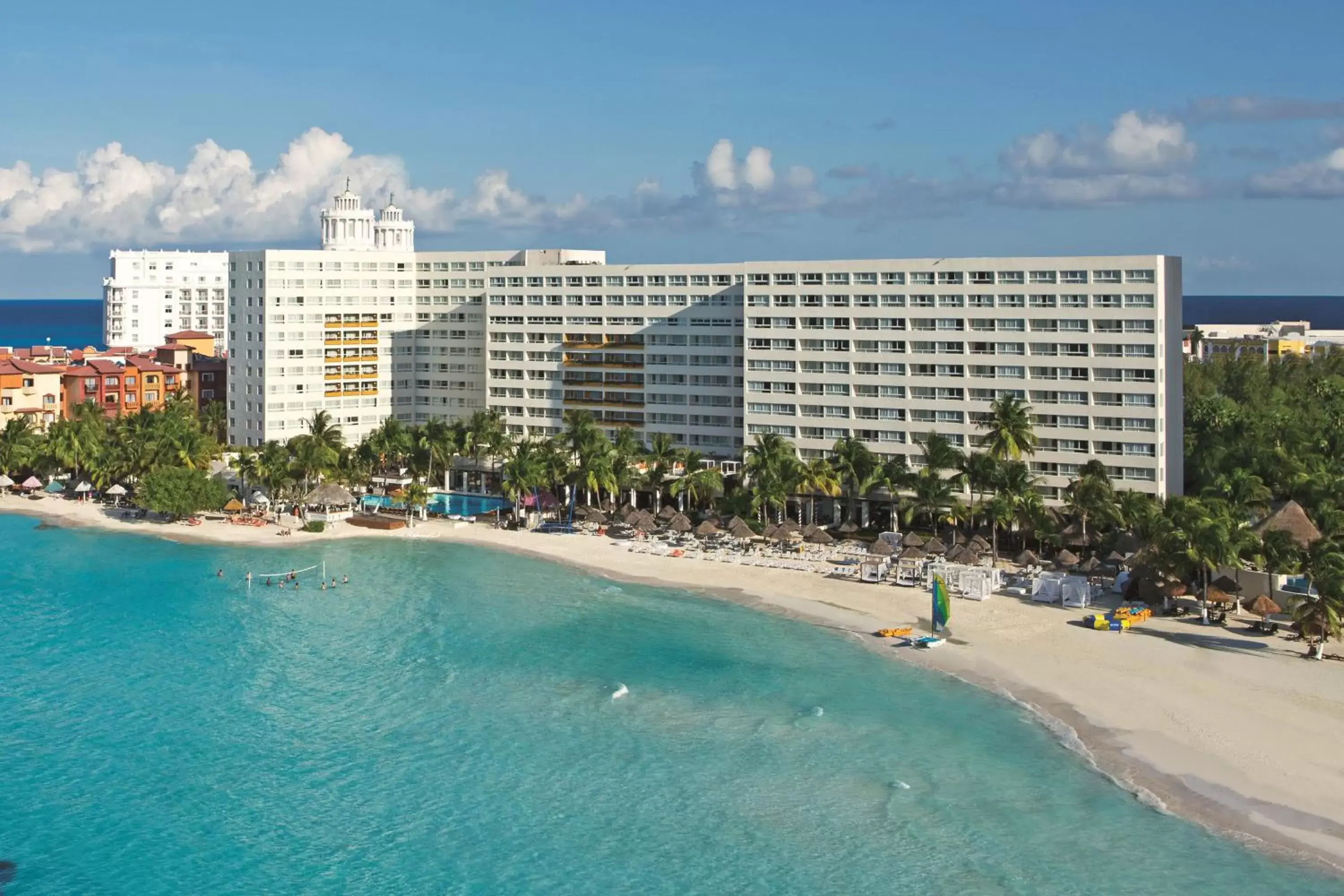 Facade/entrance, Neighborhood in Dreams Sands Cancun Resort & Spa