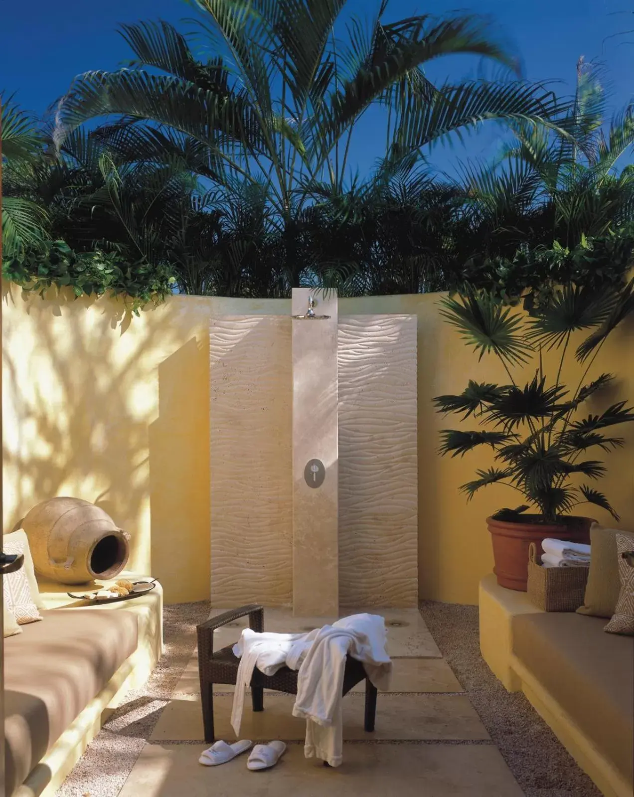 Shower in Four Seasons Resort Punta Mita