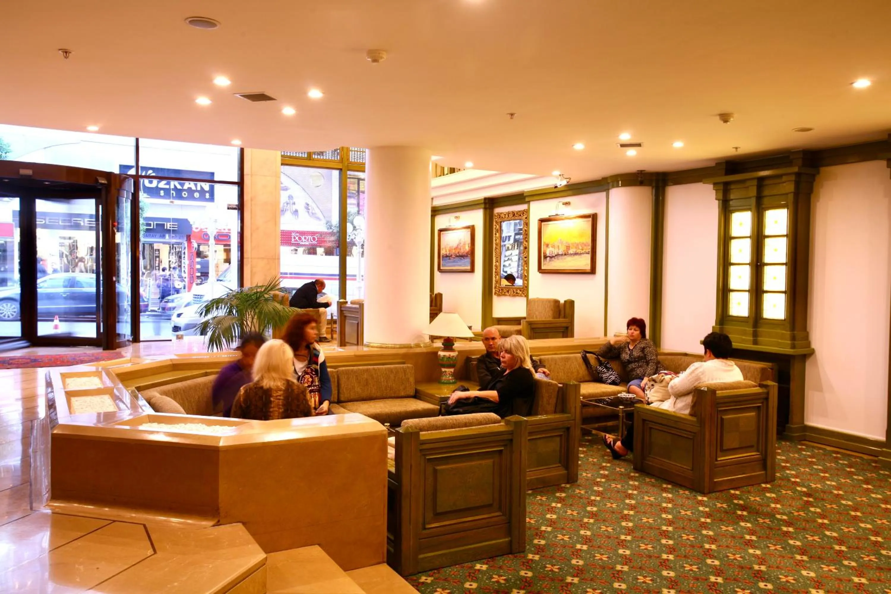 People in Istanbul Royal Hotel
