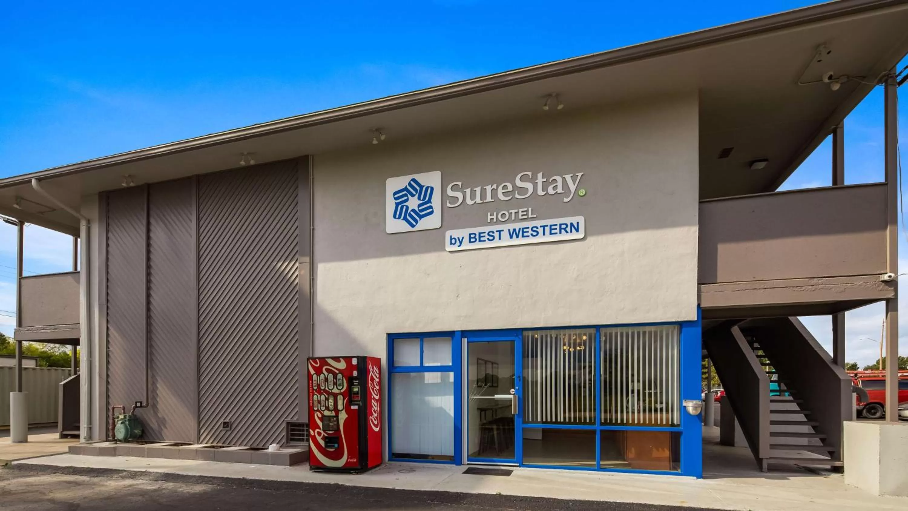 Property building in SureStay Hotel by Best Western Findlay