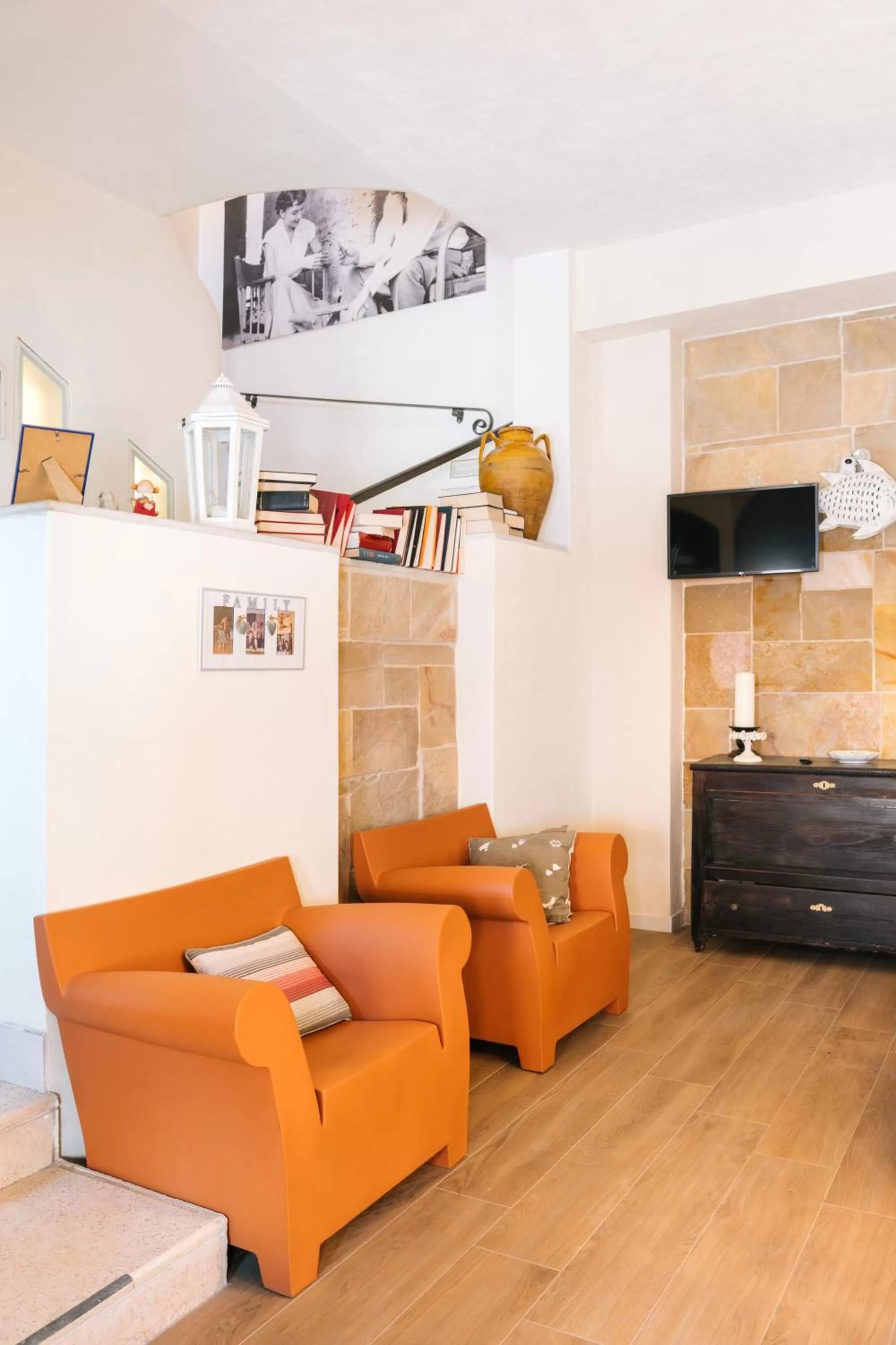 Living room in Hotel Bella Napoli ristorante & spa