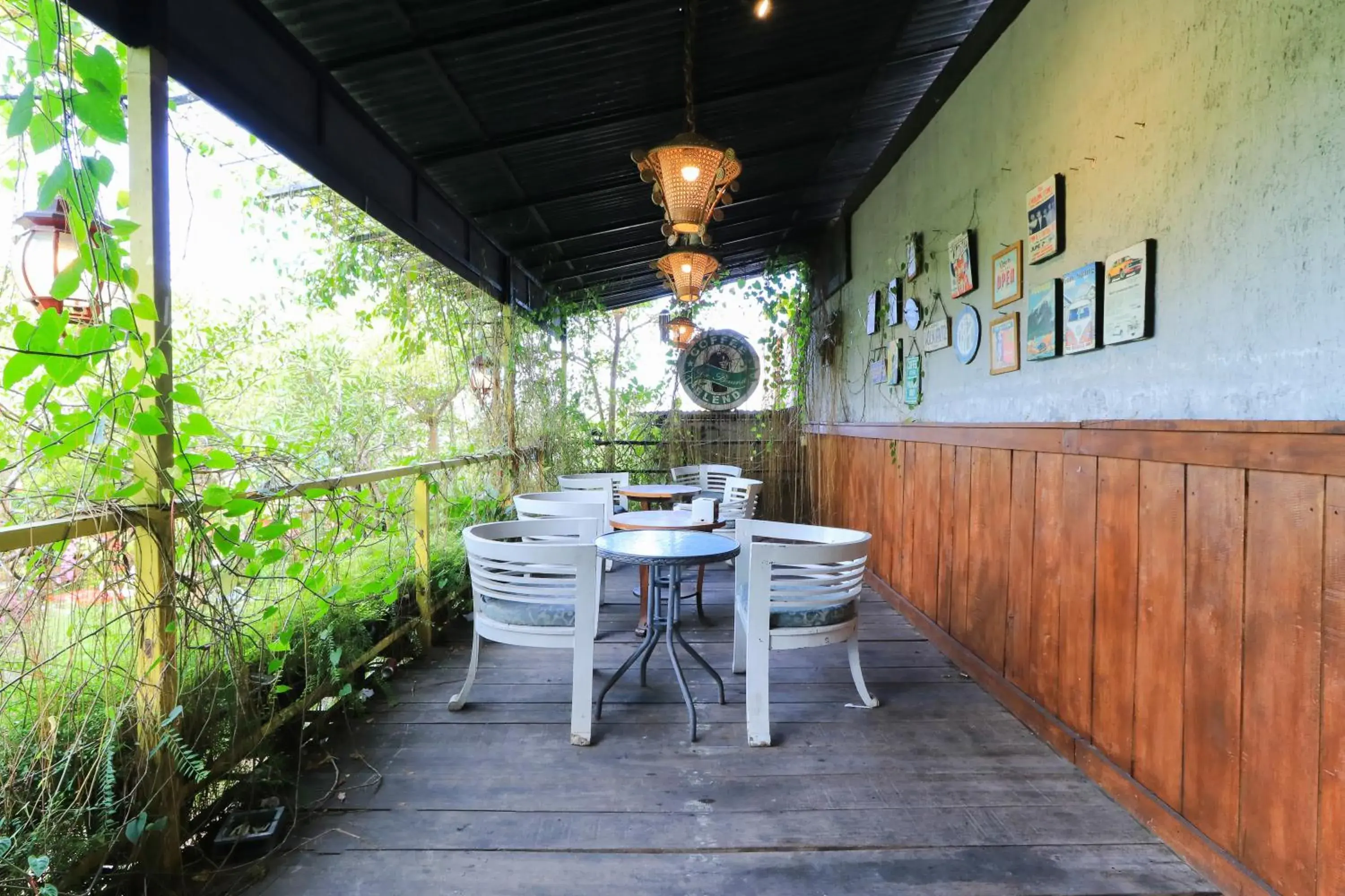 Balcony/Terrace in Labuana Homestay & Cafe Garden by ZUZU