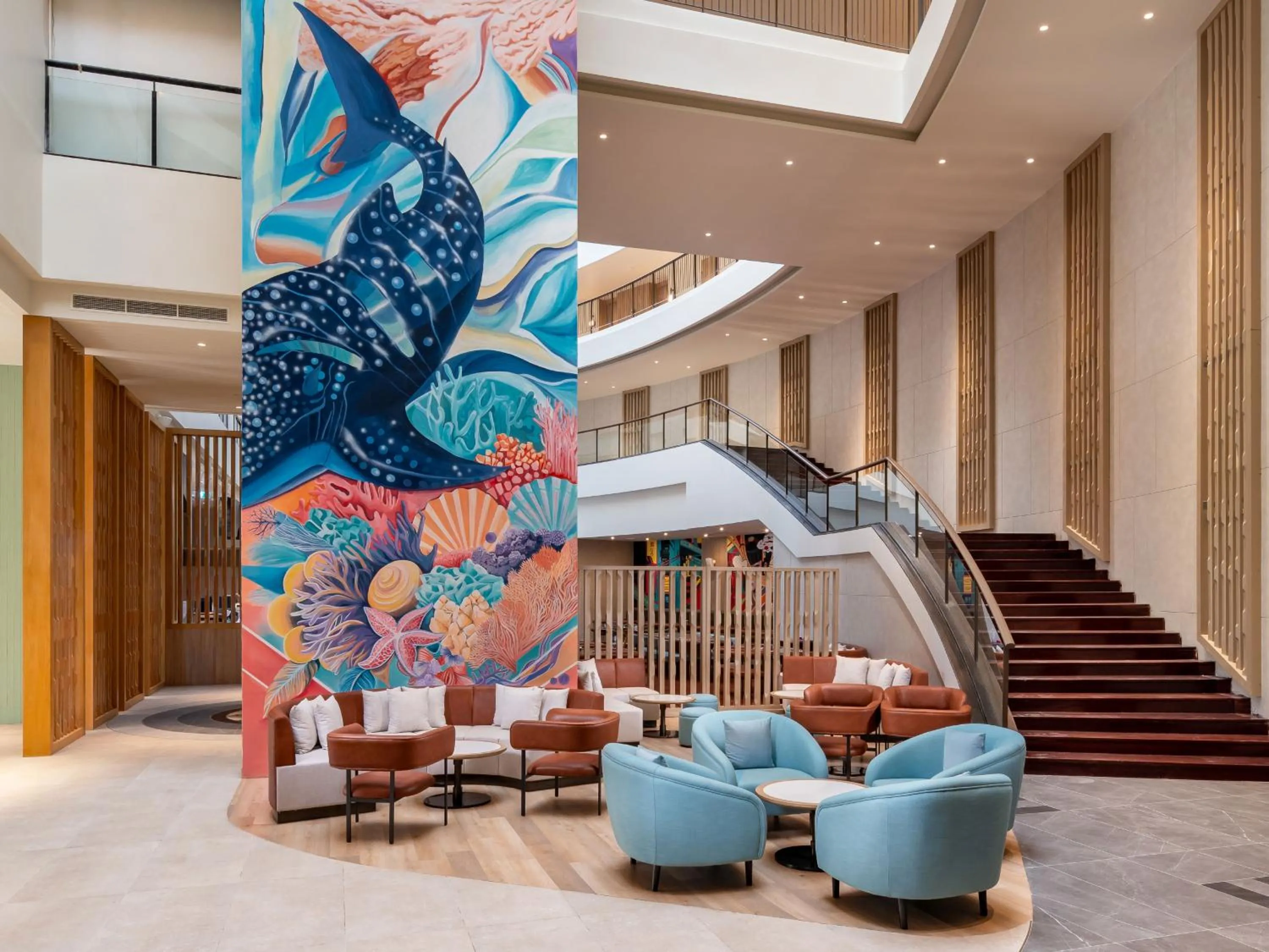 Lobby or reception in M Social Hotel Phuket