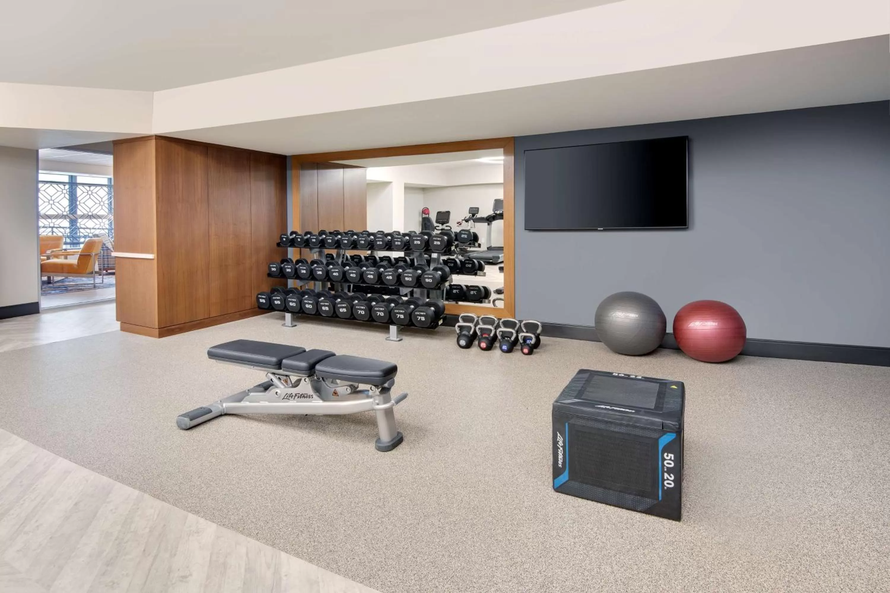 Fitness centre/facilities in Embassy Suites by Hilton Atlanta Buckhead