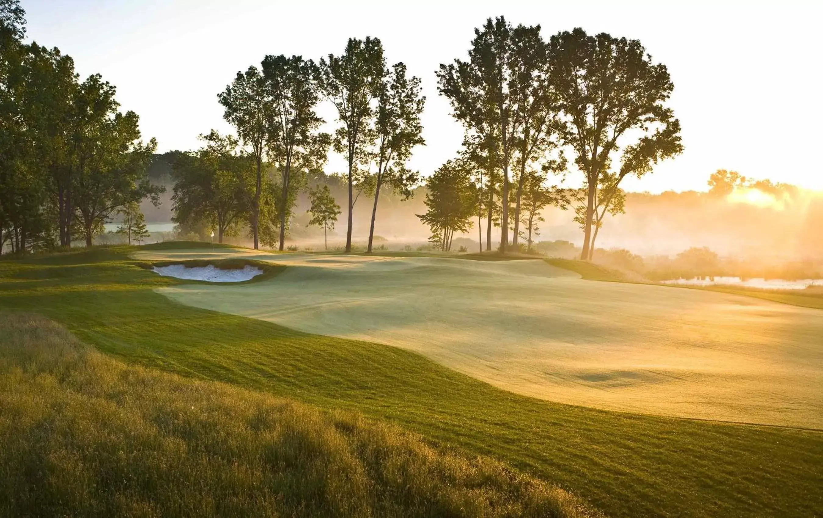 Golfcourse in The Inn at Harbor Shores