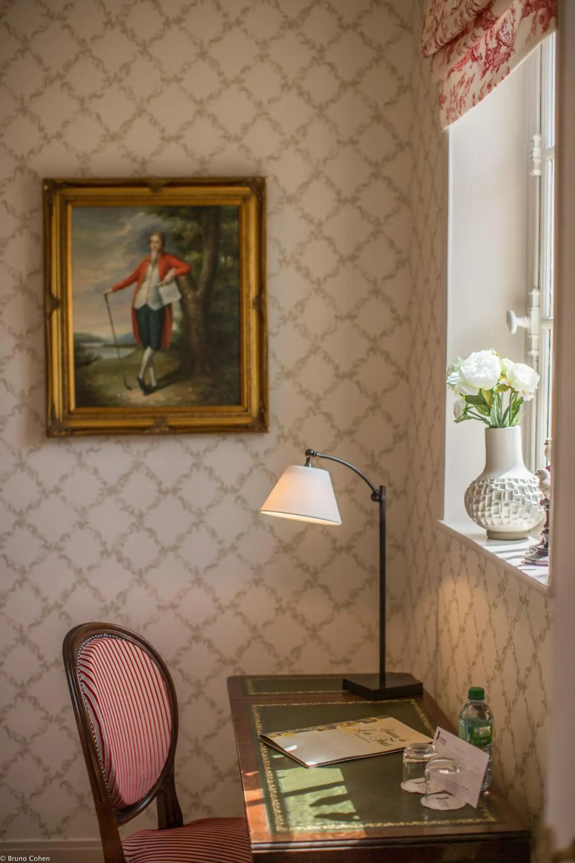 Seating area in Le Château de la Tour