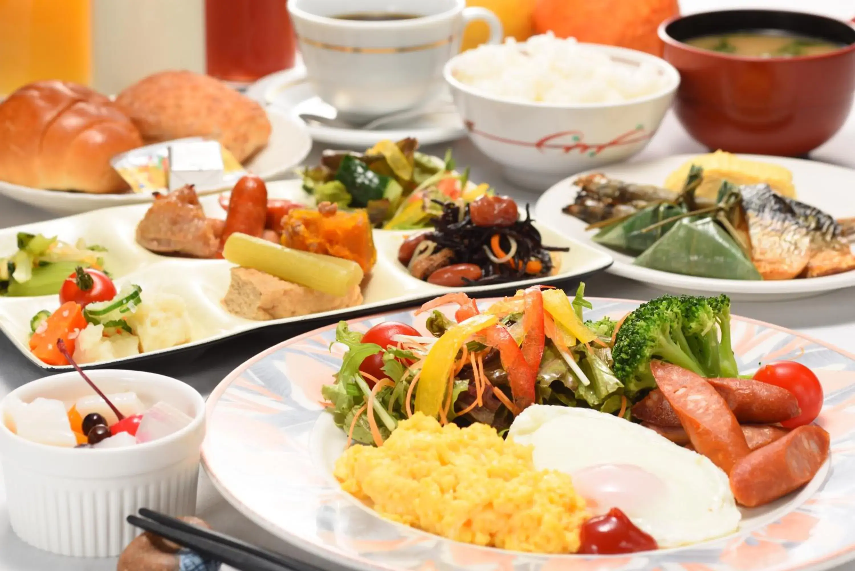 Breakfast in Shintomi-tei Breakfast in Shintomi-tei