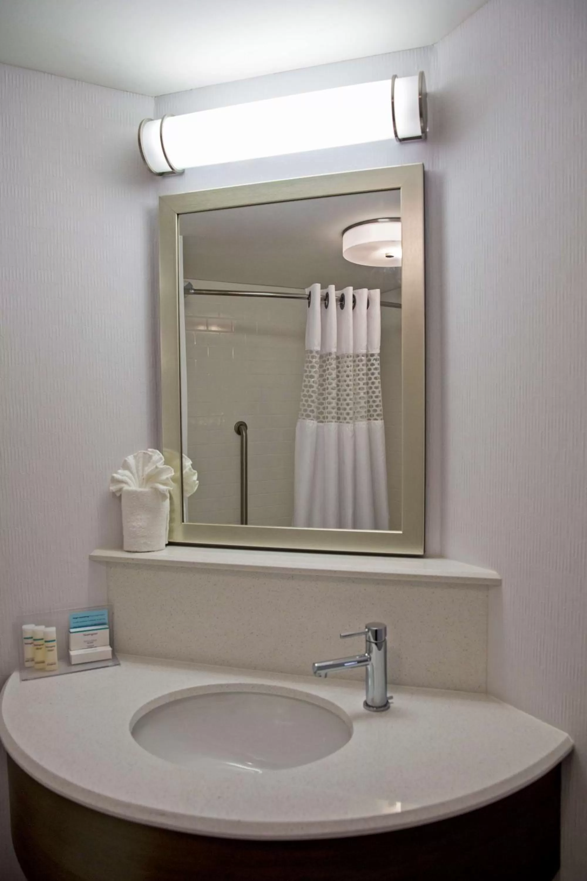 Bathroom in Hampton Inn Philadelphia-Airport