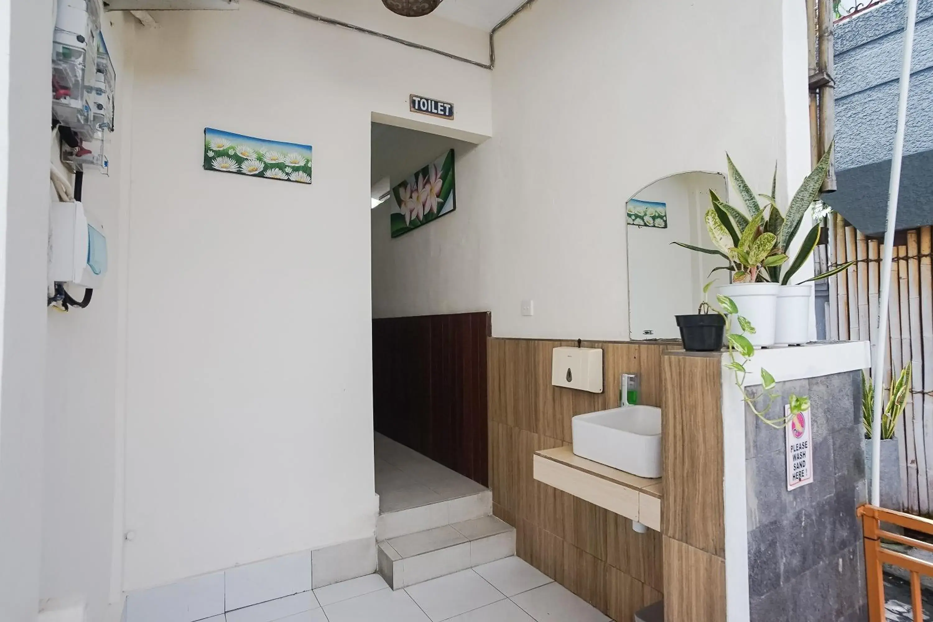 Toilet, Lobby/Reception in City Garden Bali Dwipa Hotel
