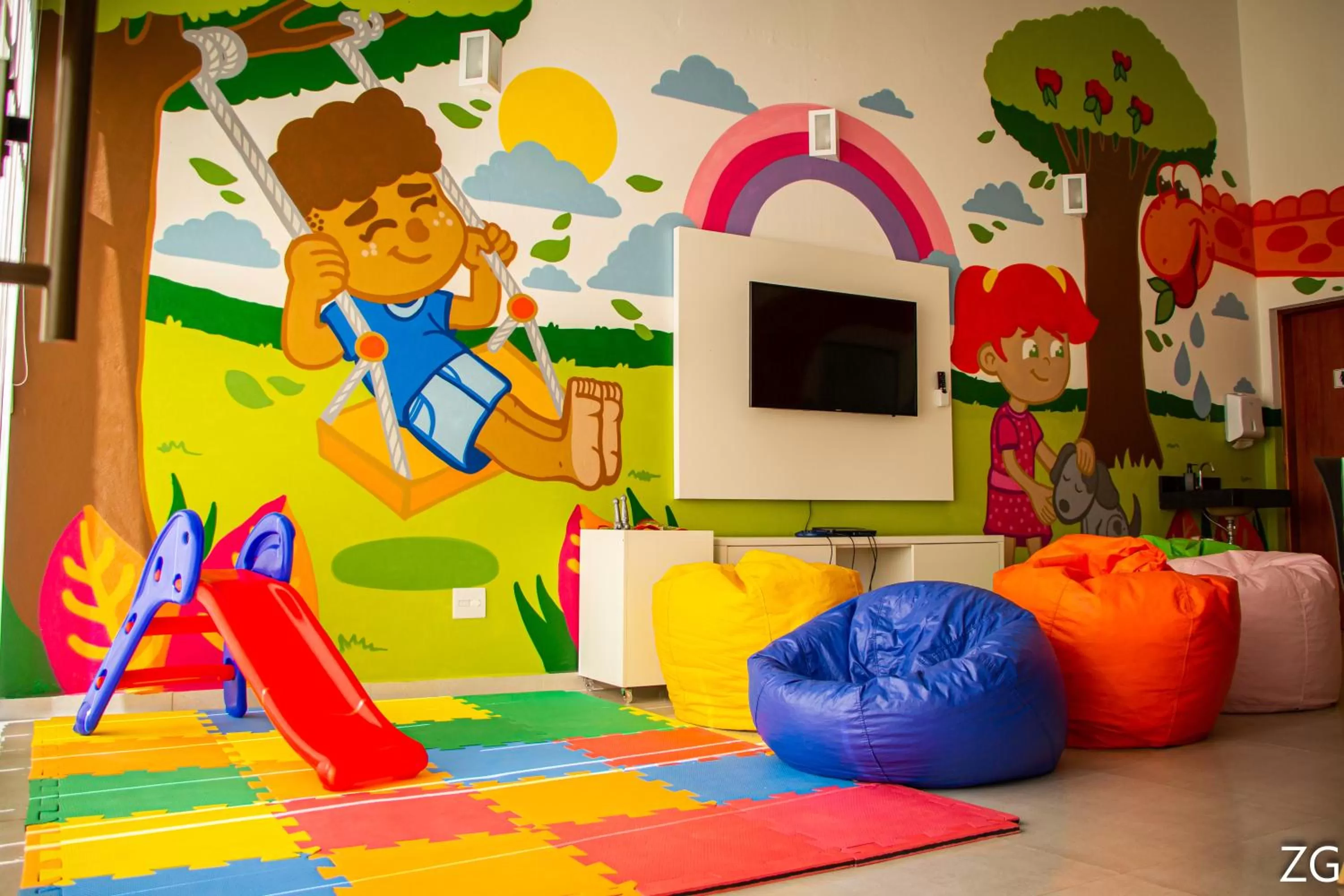 Kids's club in Pousada Pé na Terra