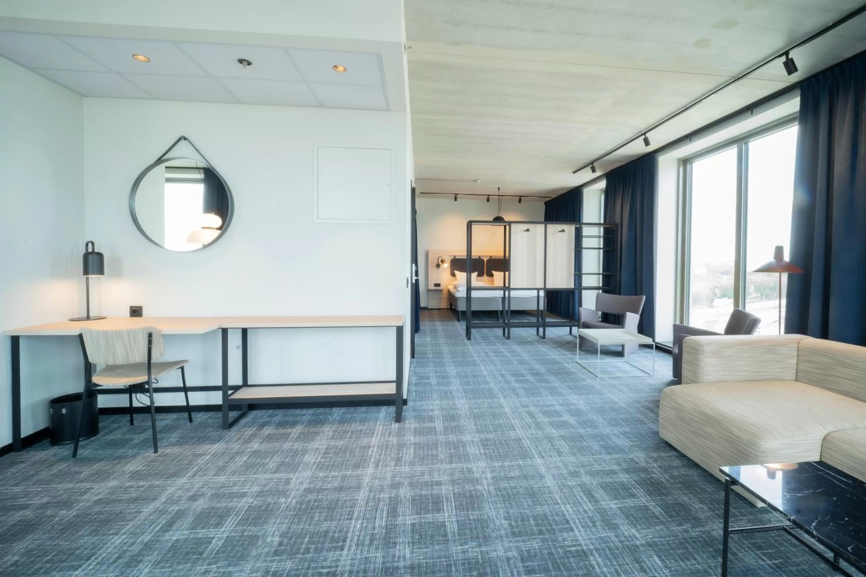 Bedroom in Comfort Hotel Solna Arenastaden