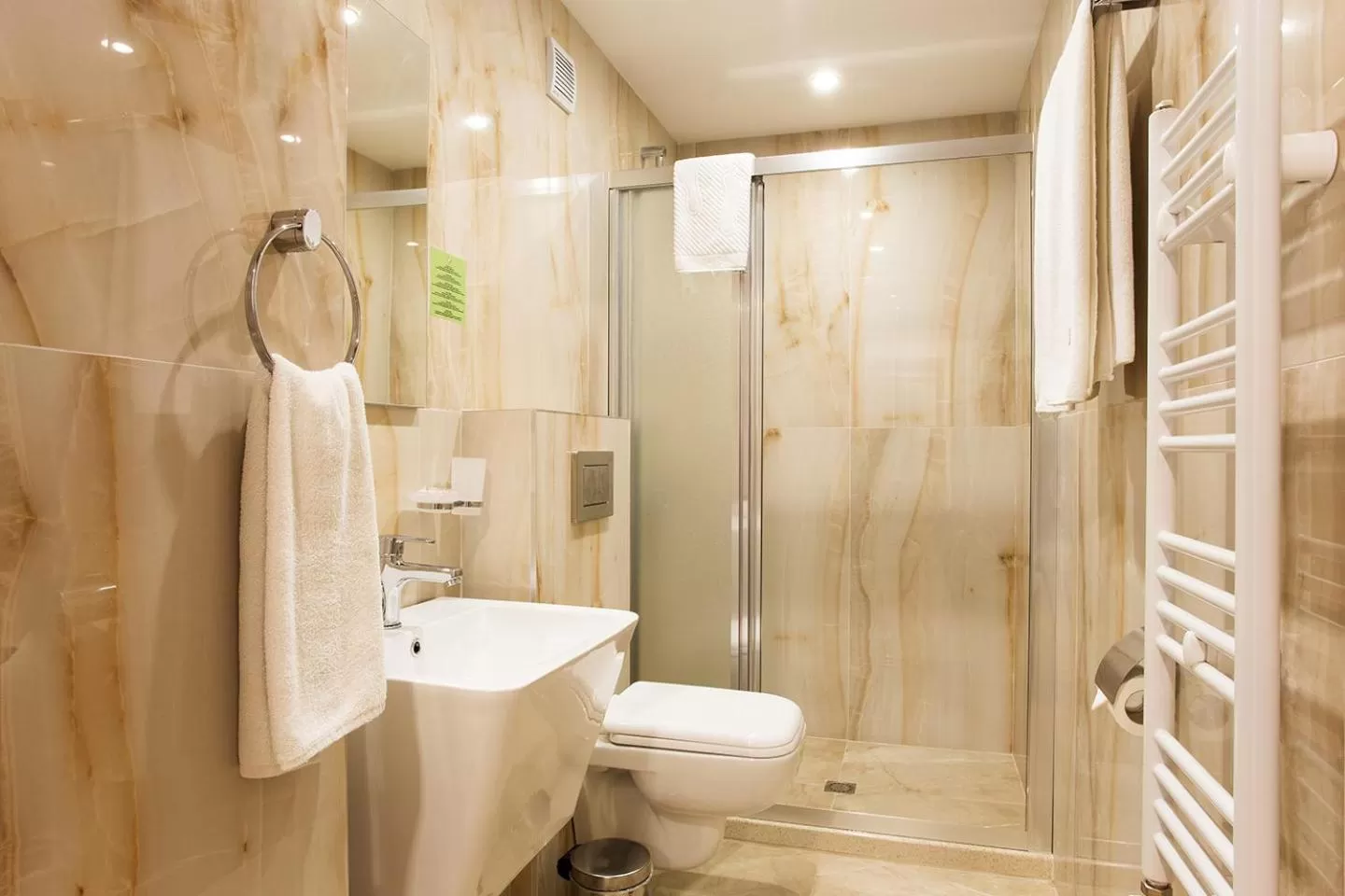 Toilet in Sofia Place Hotel by HMG