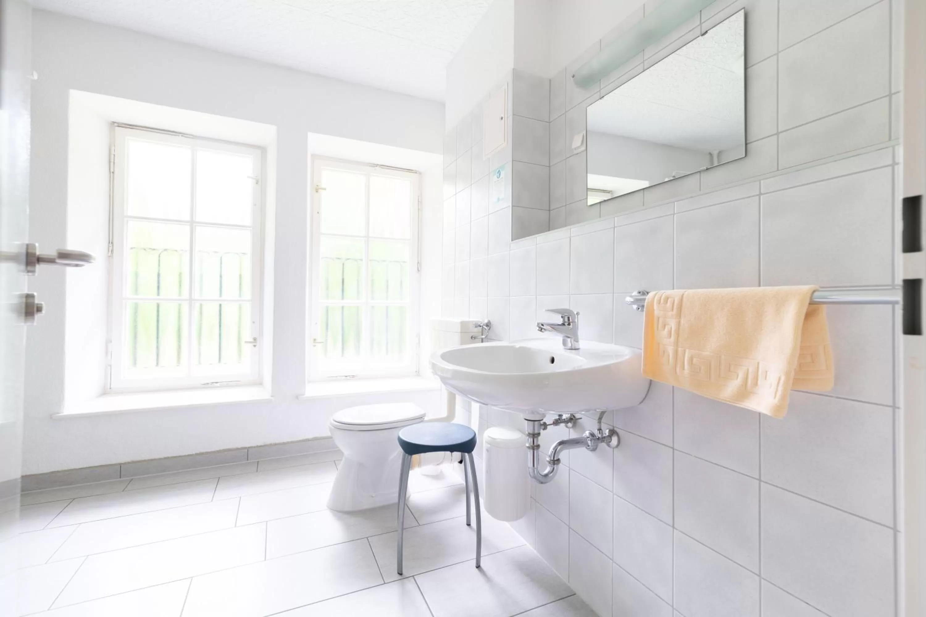 Bathroom in seezeit-resort am Werbellinsee
