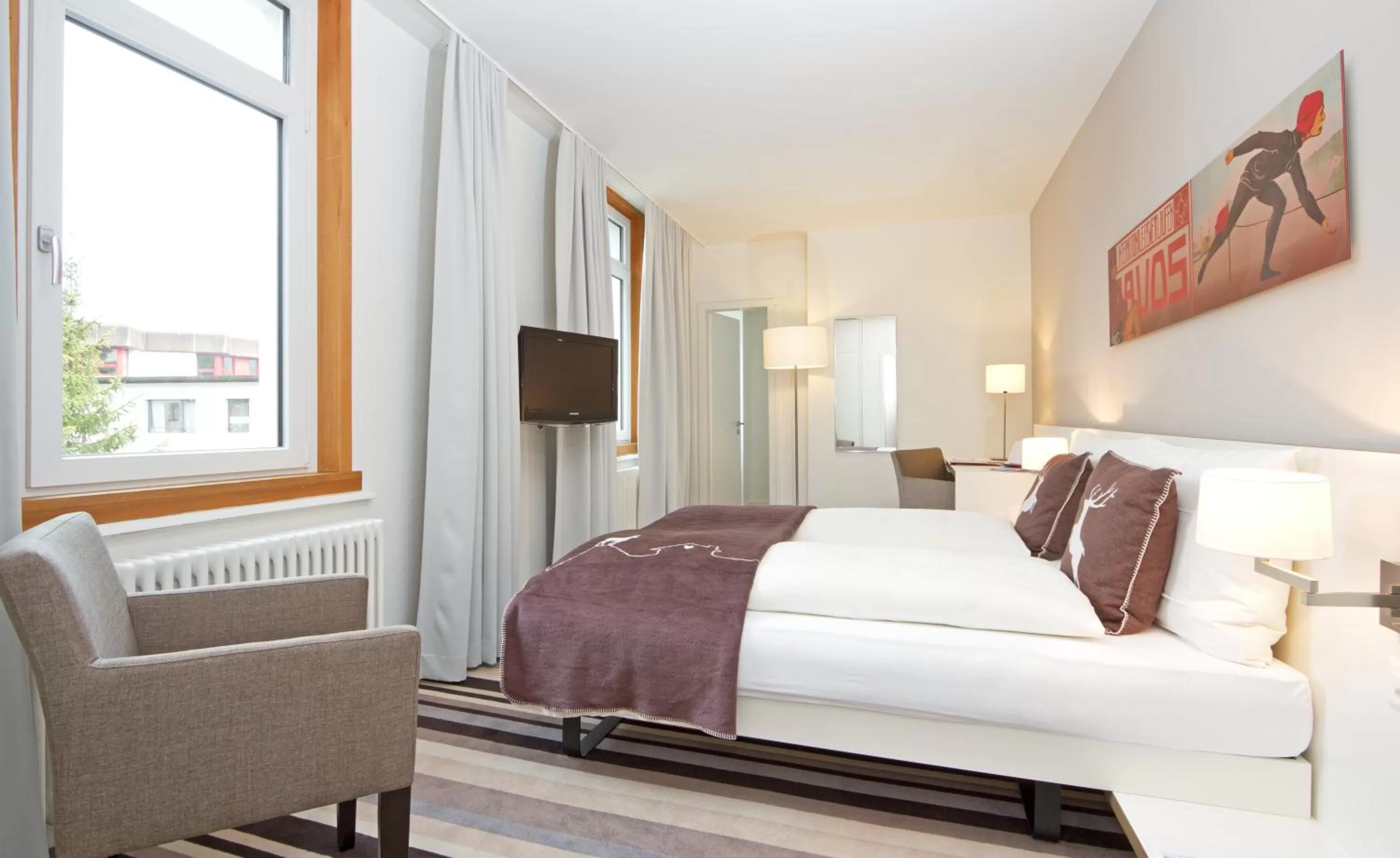 Bed in Hotel National by Mountain Hotels