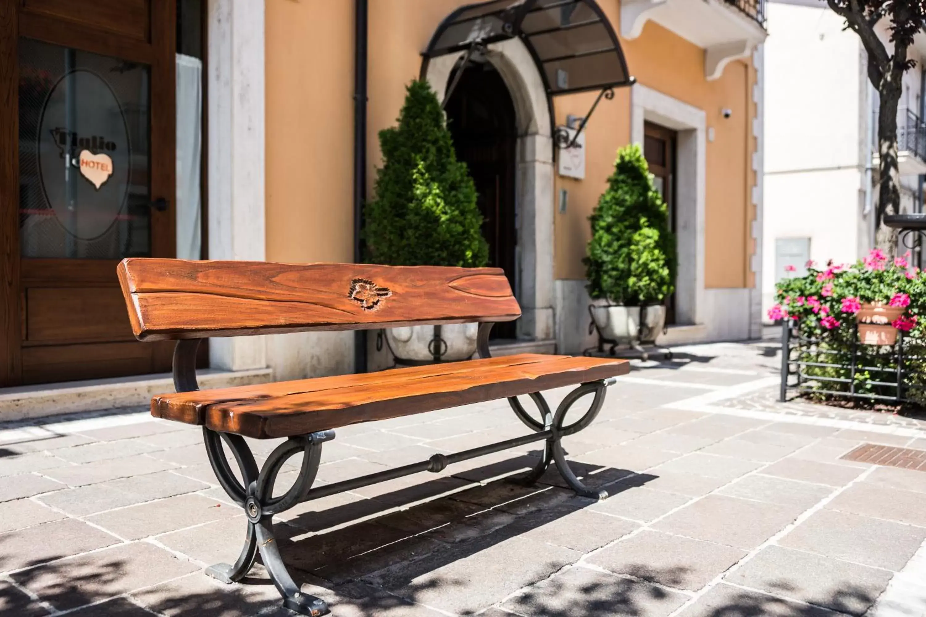 Facade/entrance, Patio/Outdoor Area in Hotel Il Tiglio