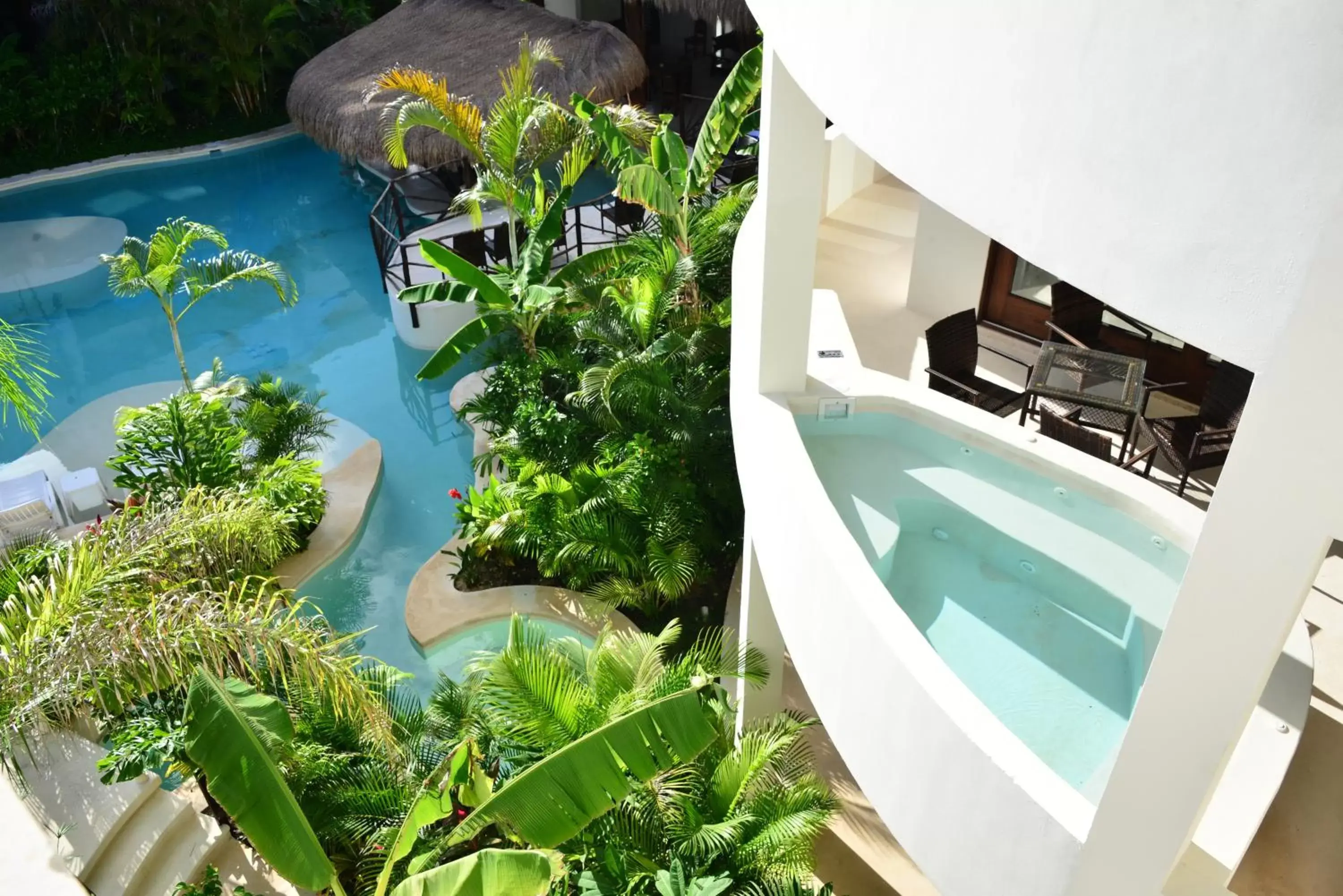 Facade/entrance, Pool View in Intima Resort Tulum Adults Only (Clothing Optional)