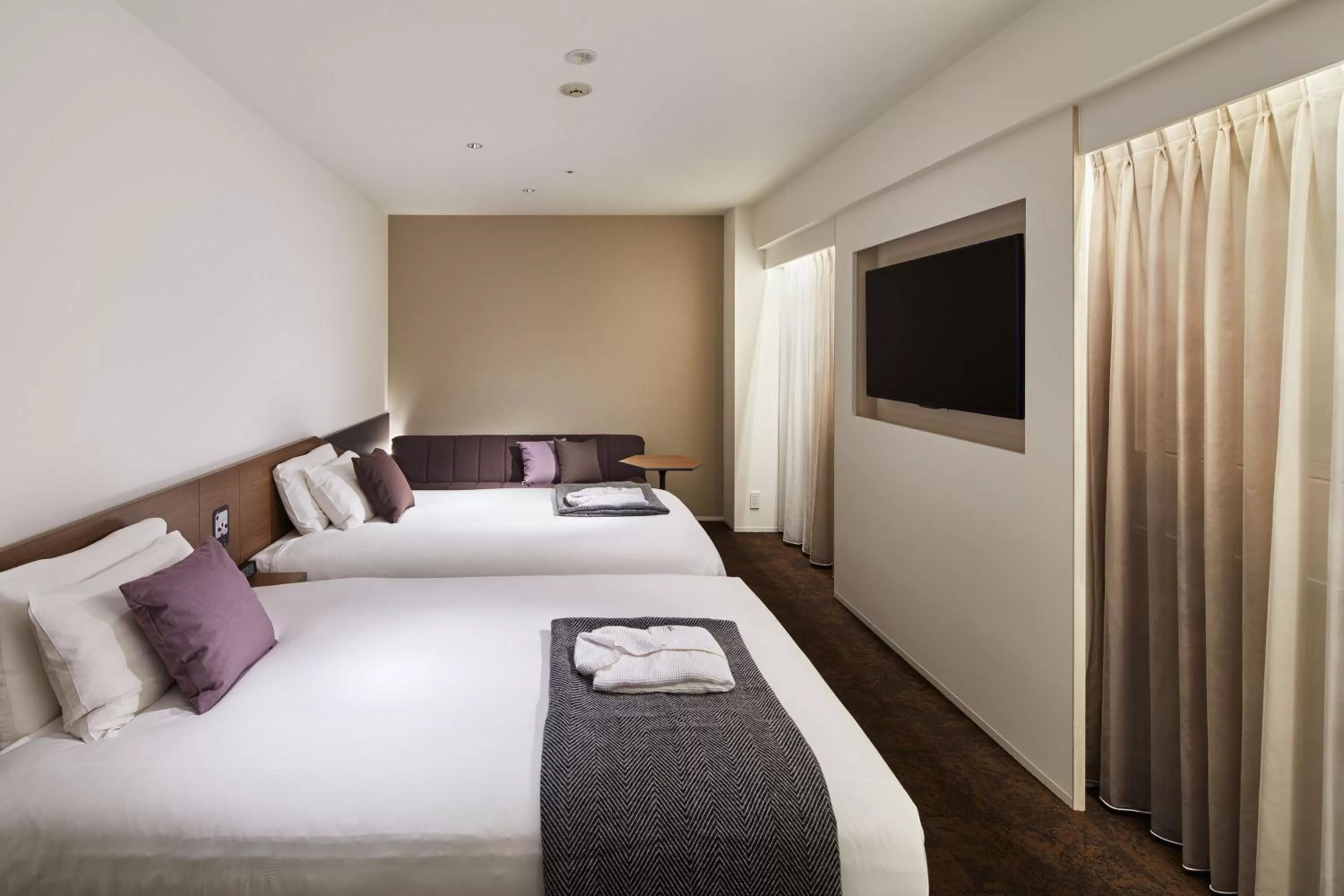 Standard Twin Room - single occupancy - Non-Smoking in Tenza Hotel & SKYSPA at Sapporo Central