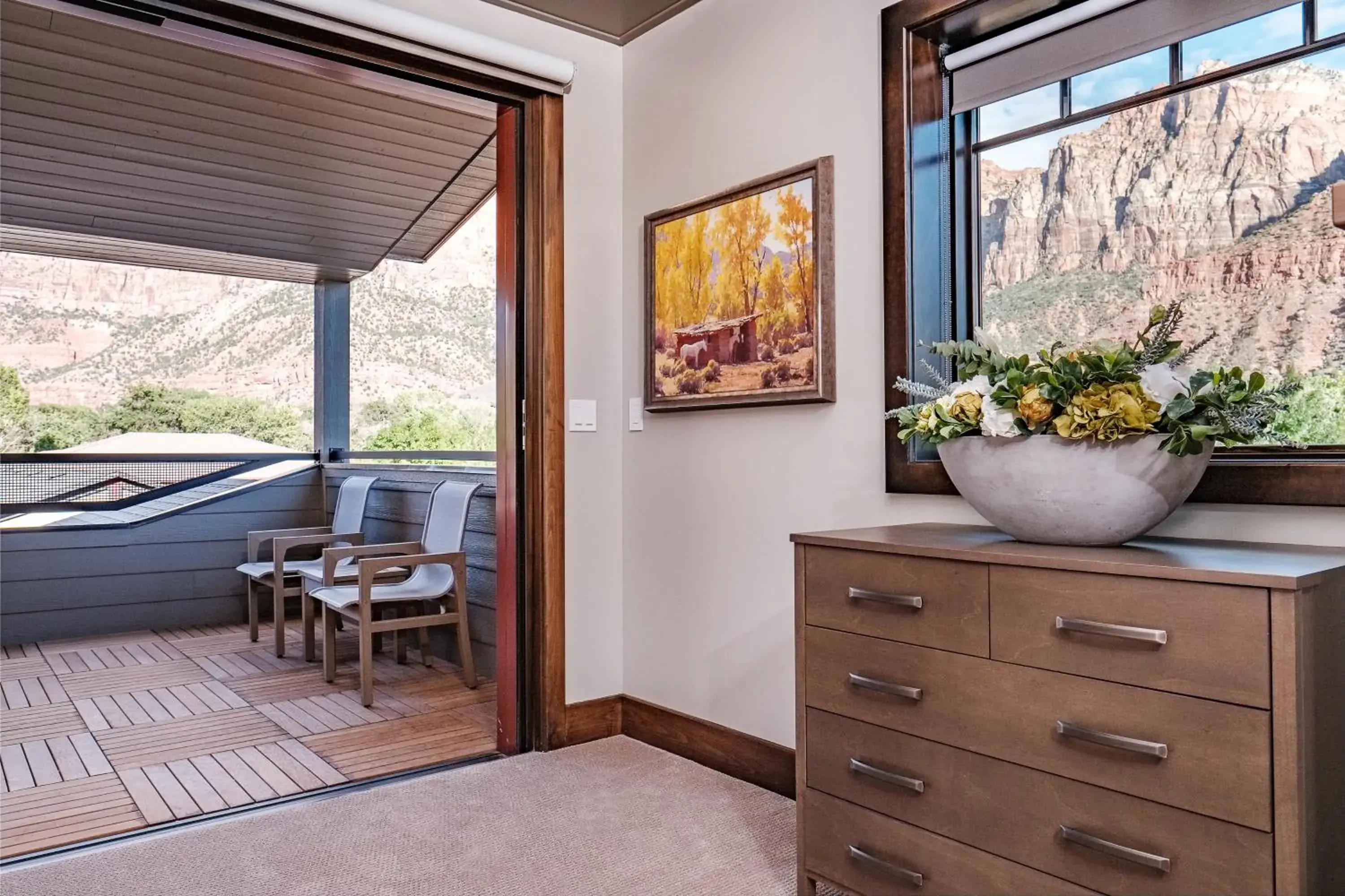 Balcony/Terrace in Cable Mountain Lodge