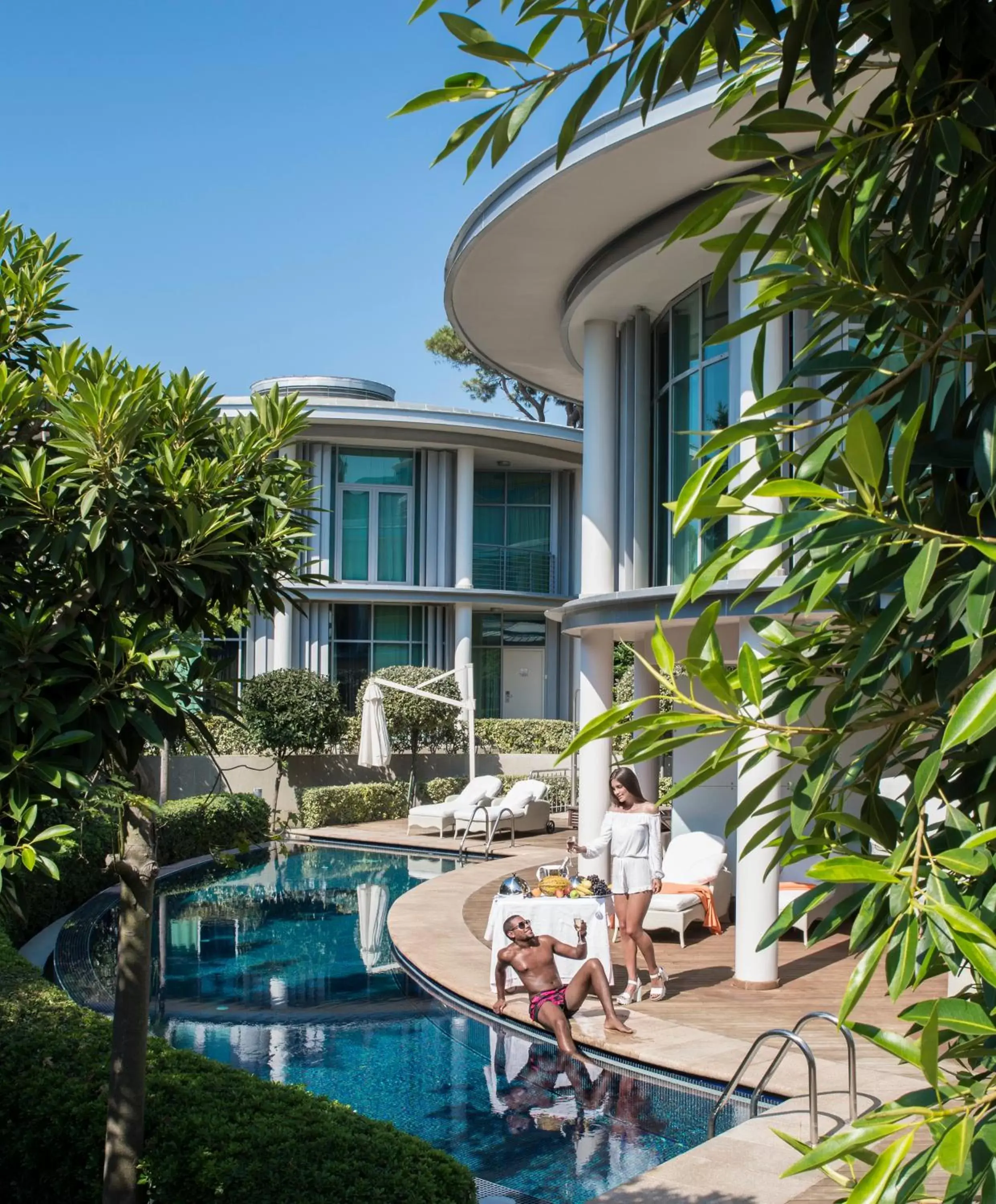 People, Swimming Pool in Calista Luxury Resort