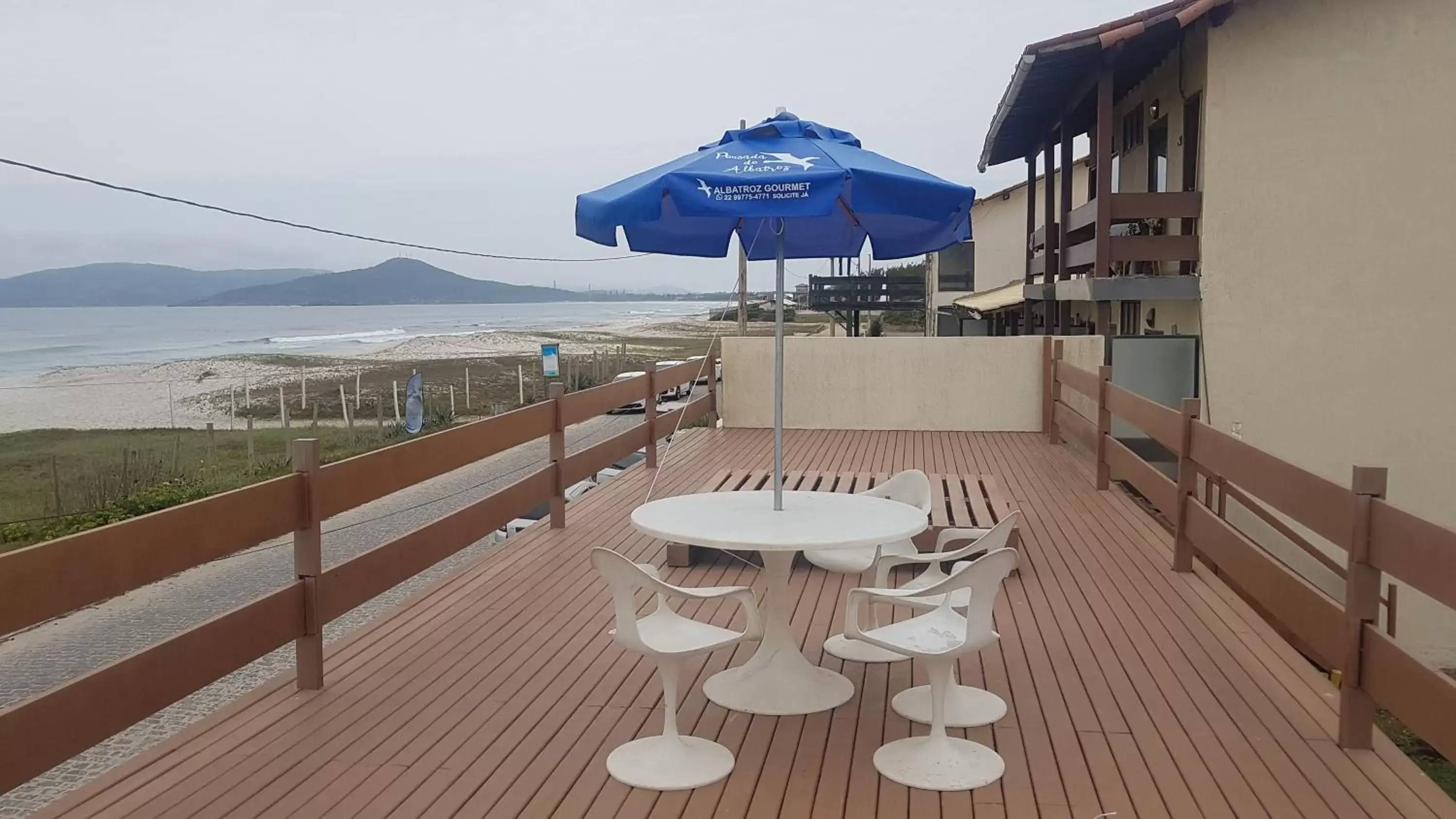 Balcony/Terrace in Pousada do Albatroz