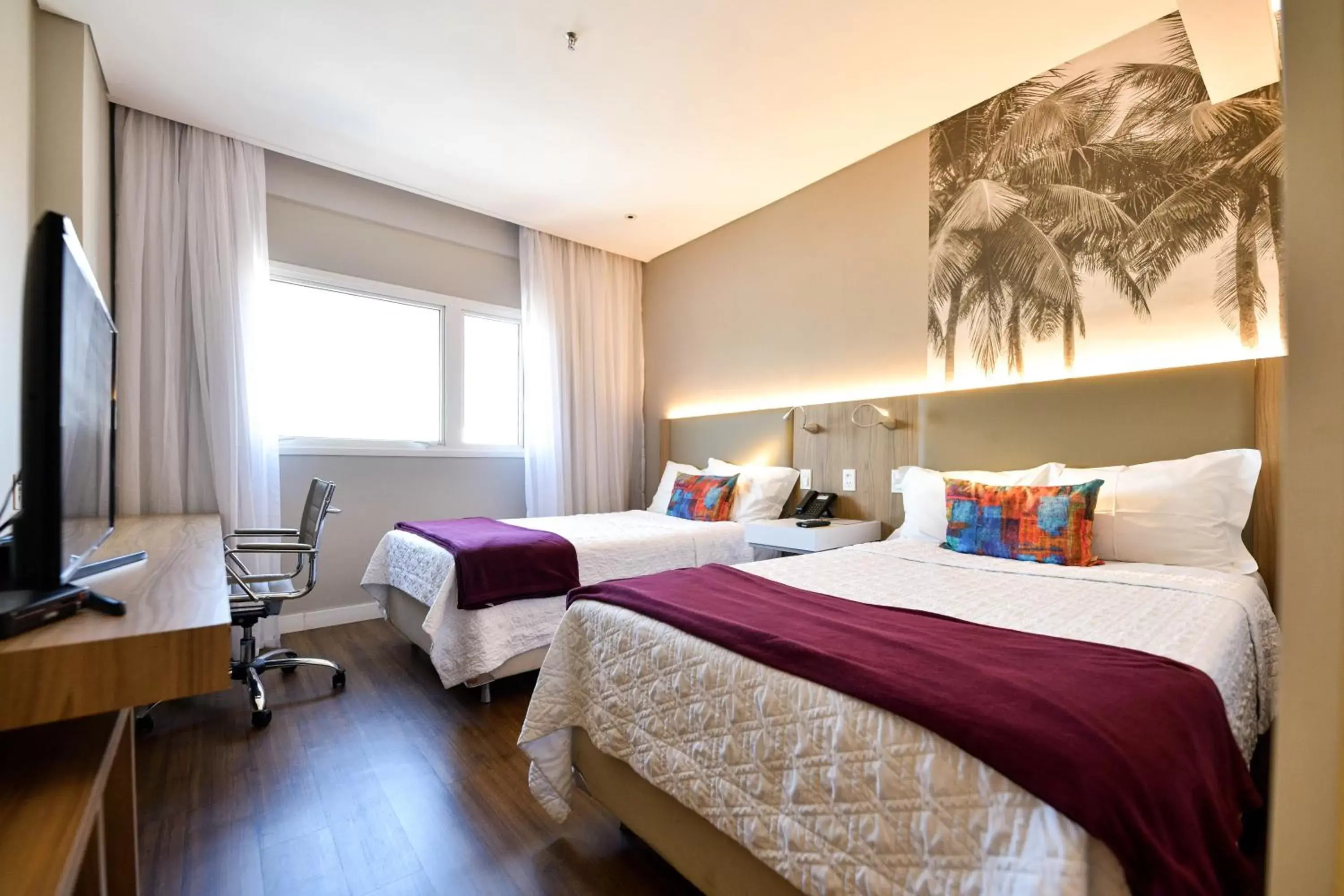 Bedroom, Bed in Rio Hotel by Bourbon Ciudad Del Este