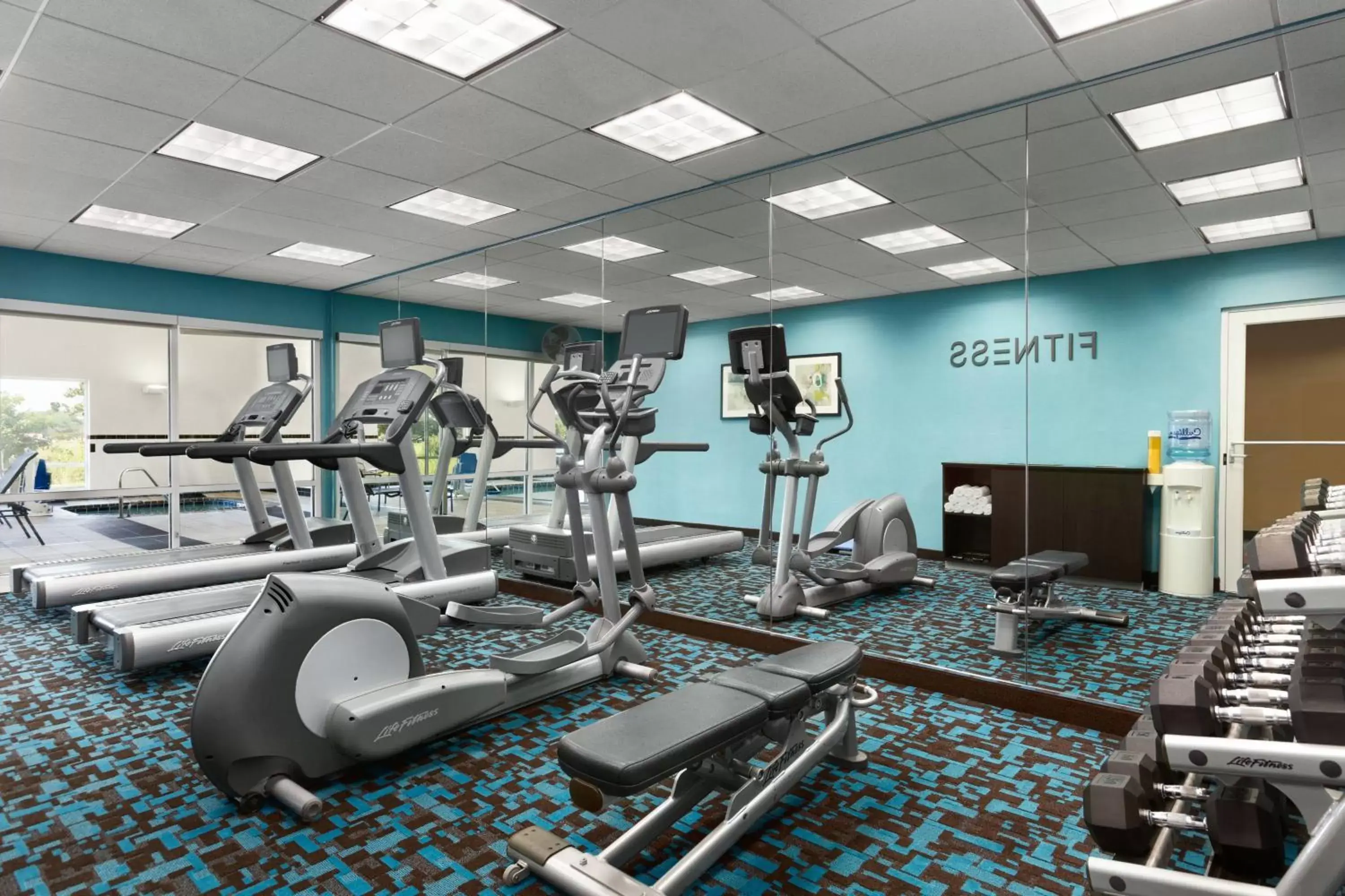 Fitness centre/facilities, Fitness Center/Facilities in Fairfield Inn & Suites by Marriott Weirton