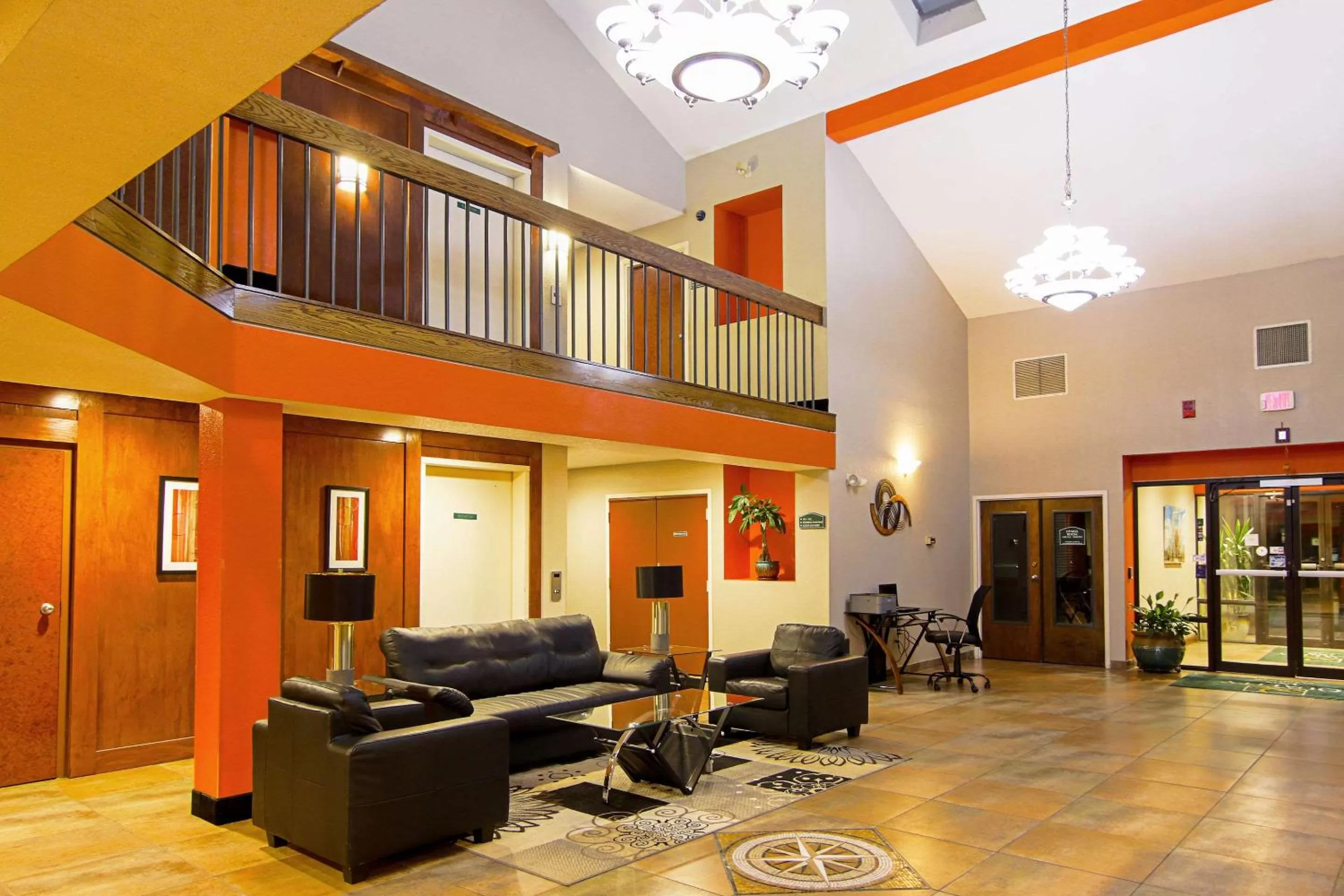 Lobby or reception in Quality Inn Plainfield I-395