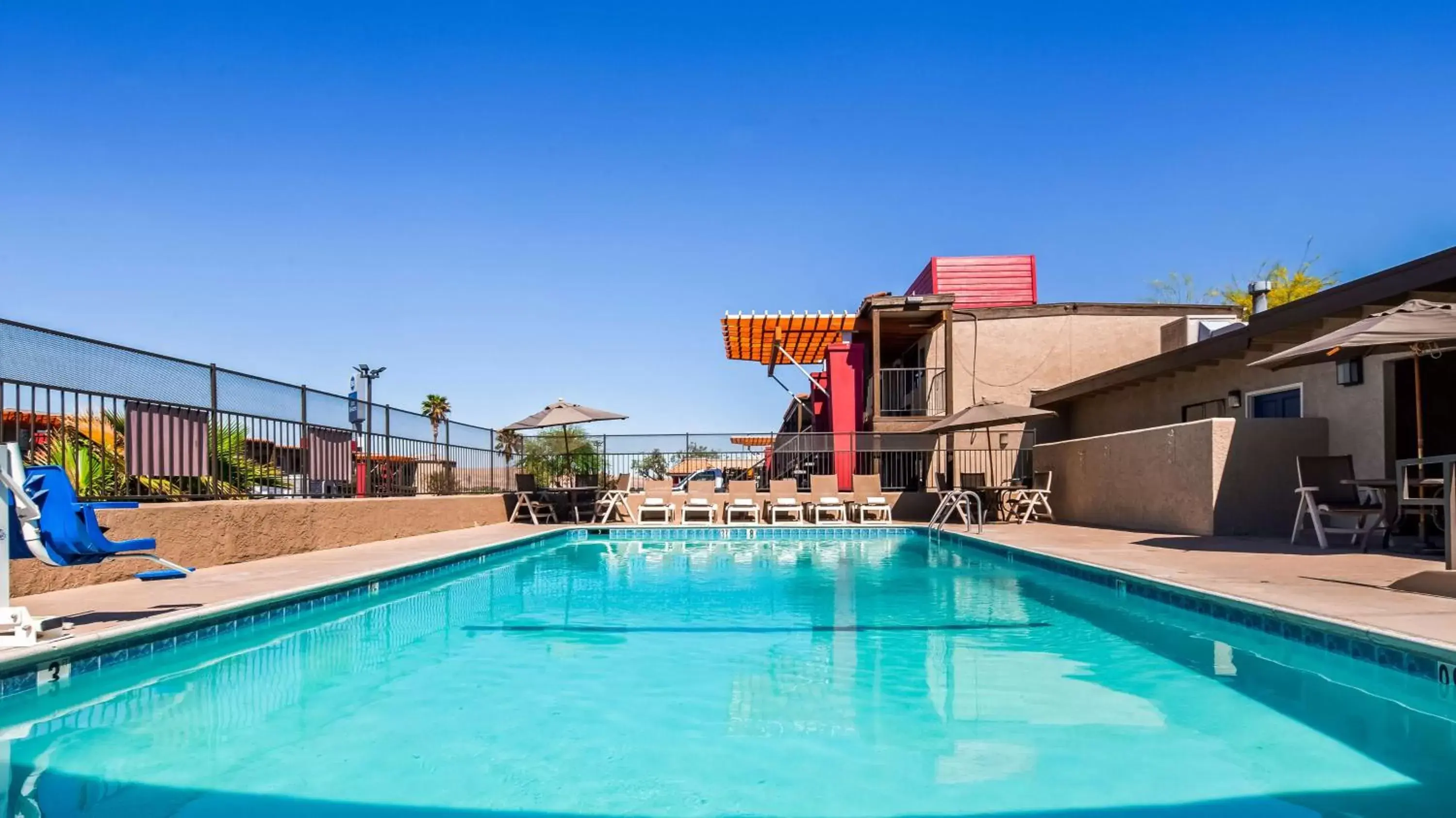 On site, Swimming Pool in Best Western Desert Villa Inn