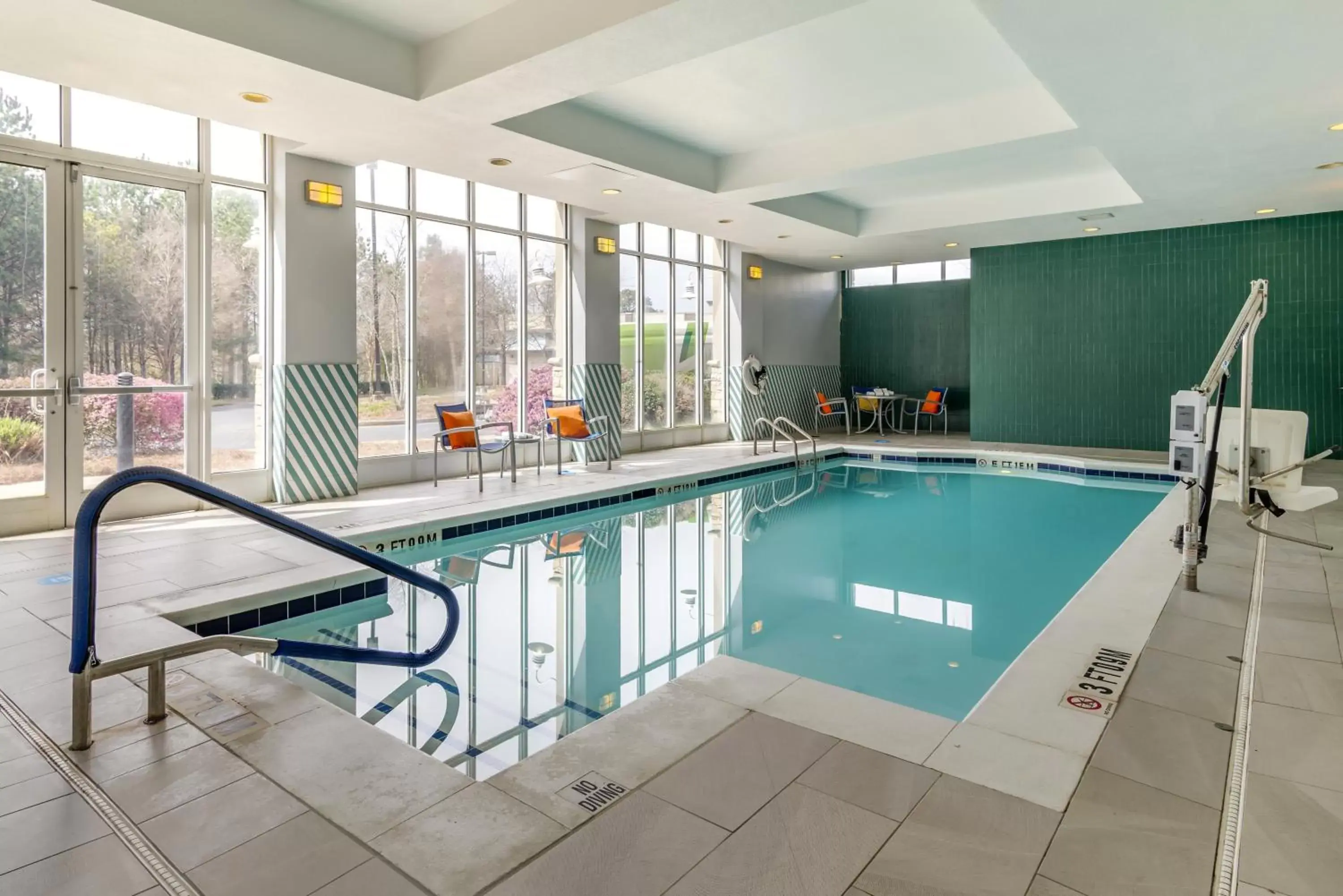 Swimming Pool in Holiday Inn Atlanta-Gas South Arena Area, an IHG Hotel