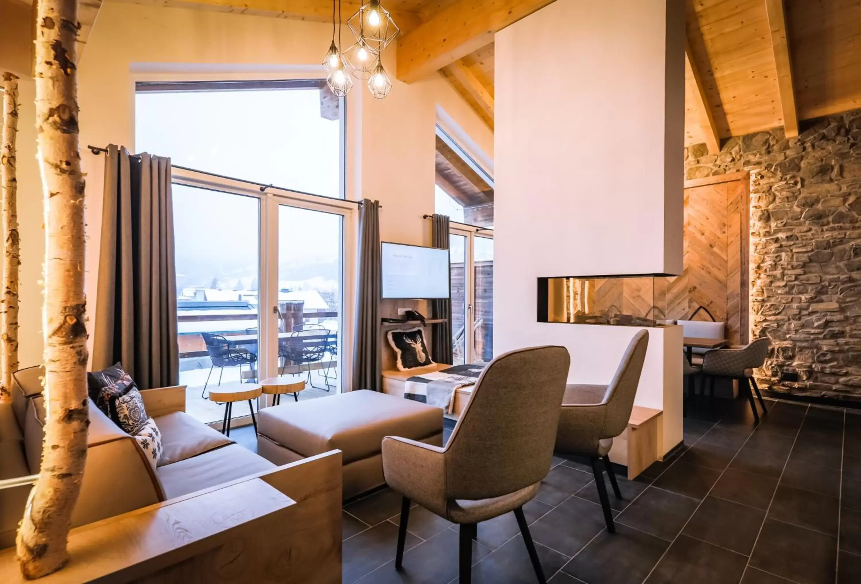 Living room, Seating Area in 24 by AvenidA Hotel & Residences Kaprun