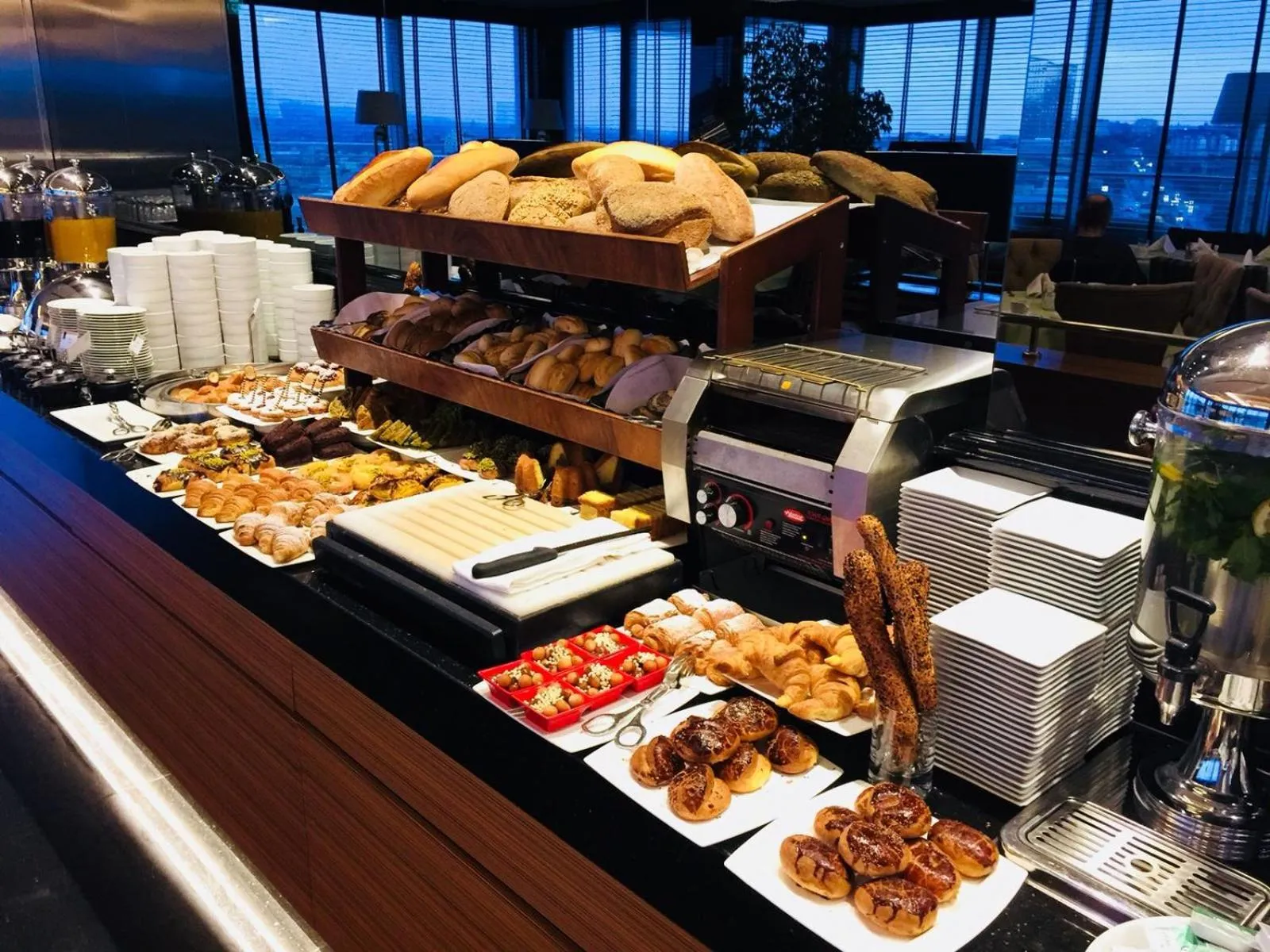 Buffet breakfast in Latanya Hotel Ankara