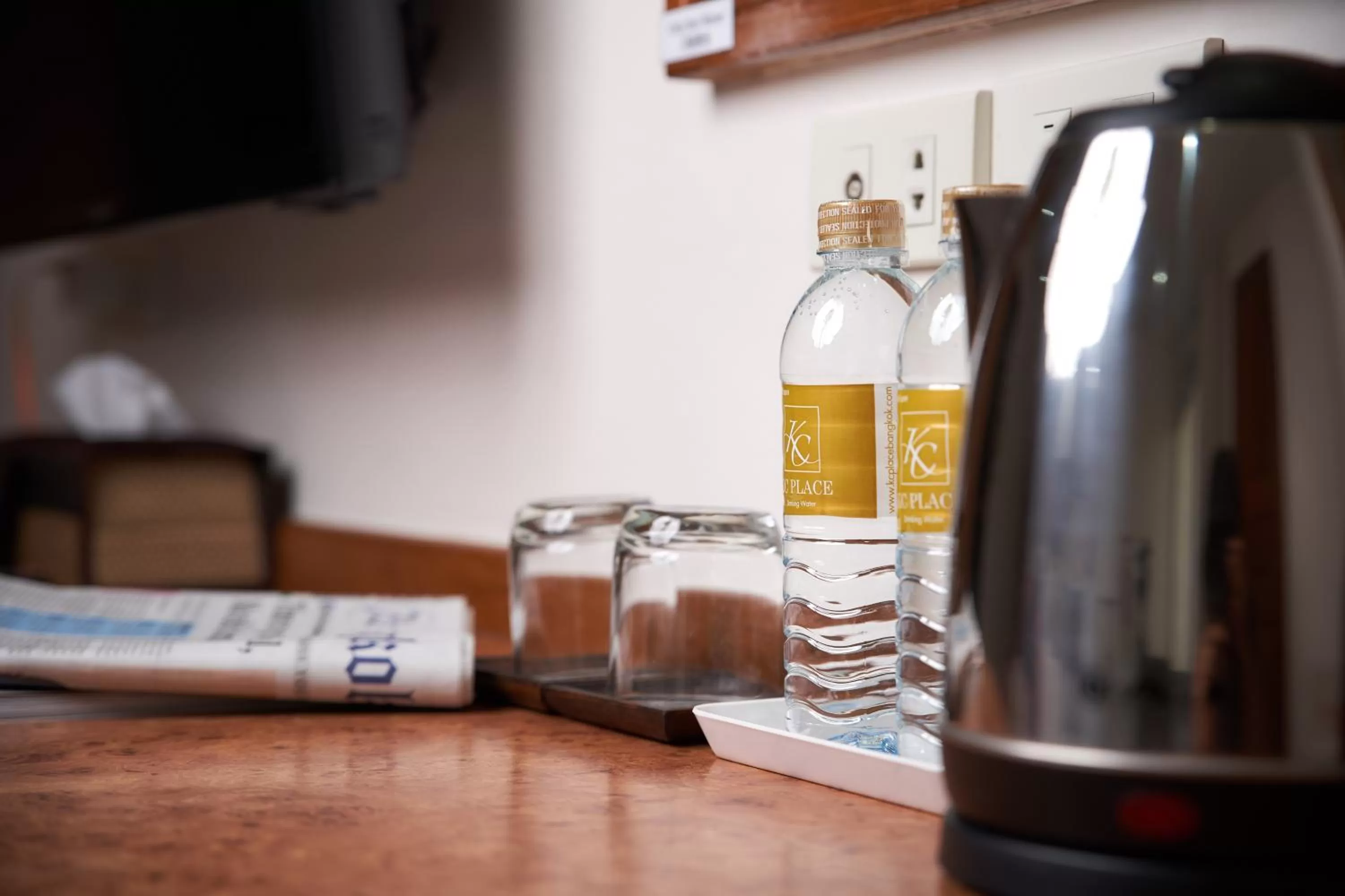 Decorative detail in KC Place Hotel Pratunam