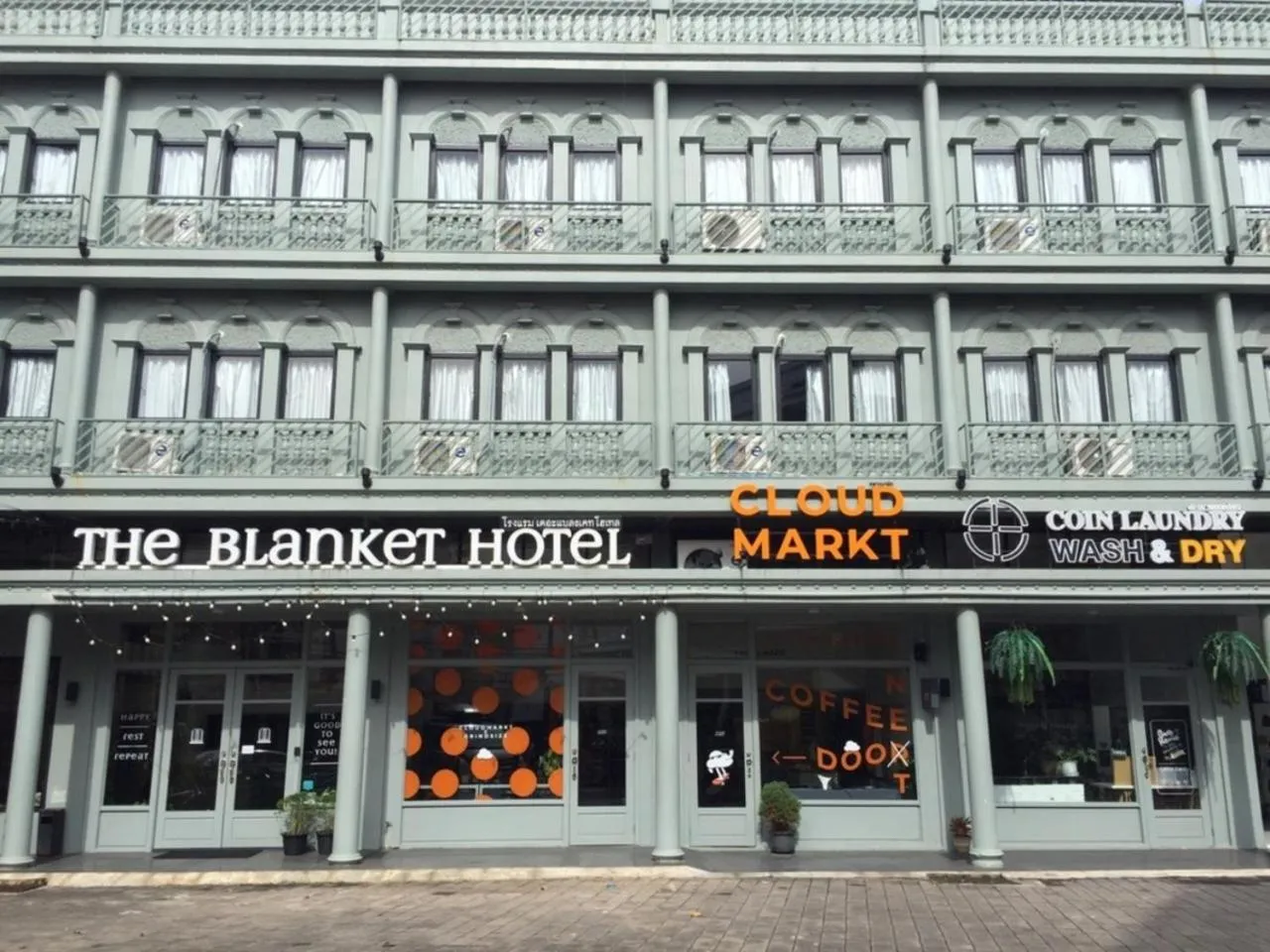 Property building in The Blanket Hotel Phuket Old Town