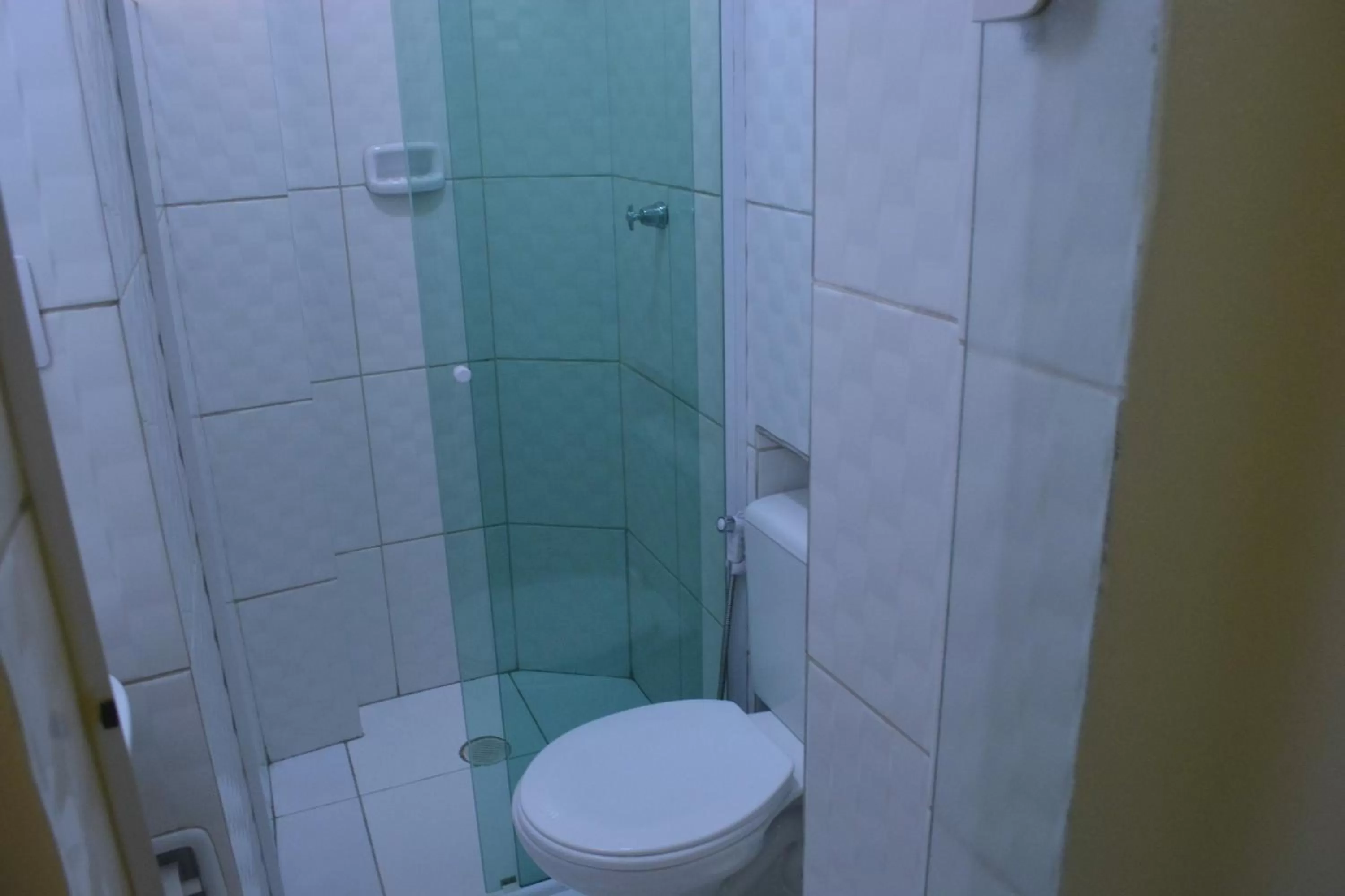 Shower in Hotel Calstar