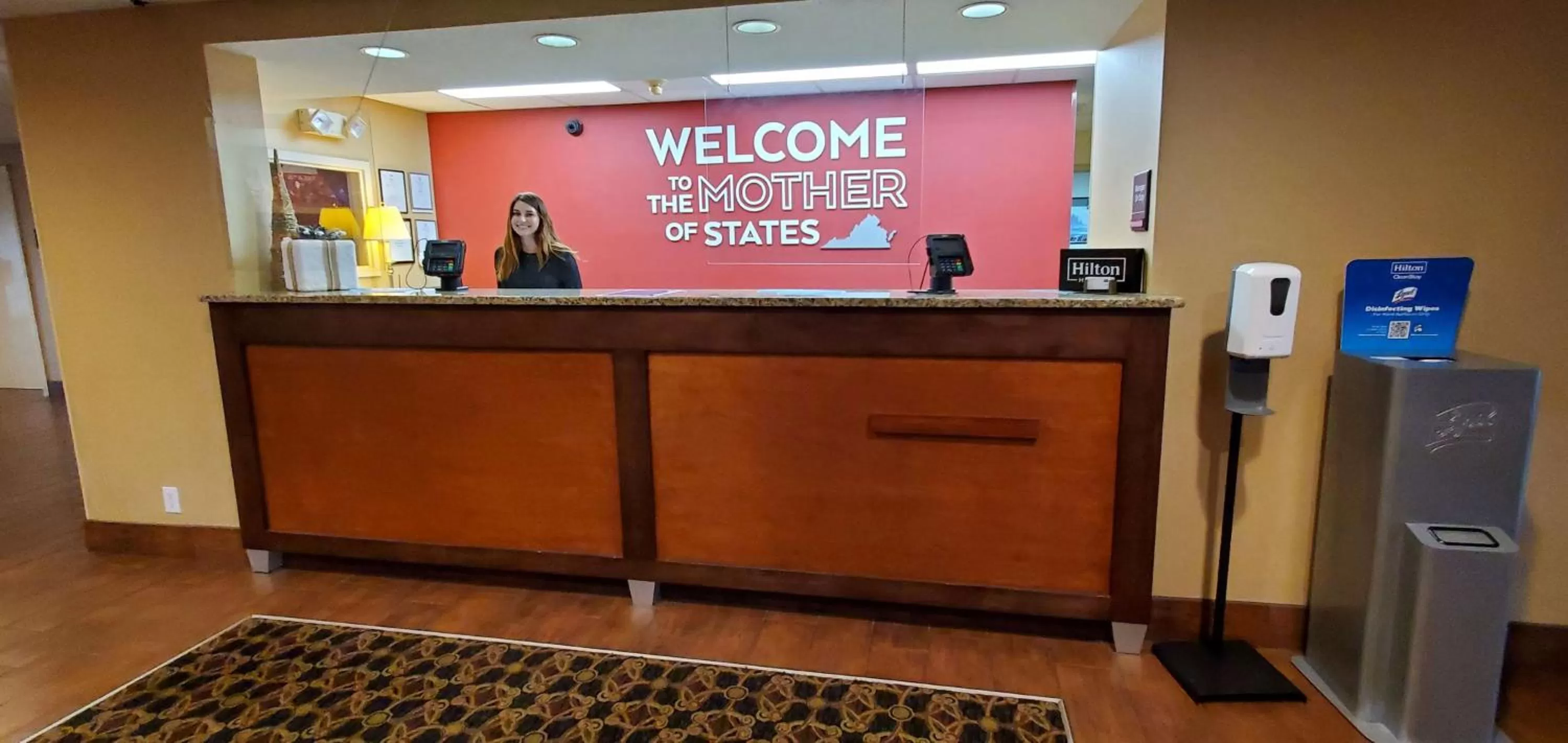 Lobby or reception in Hampton Inn - Hillsville