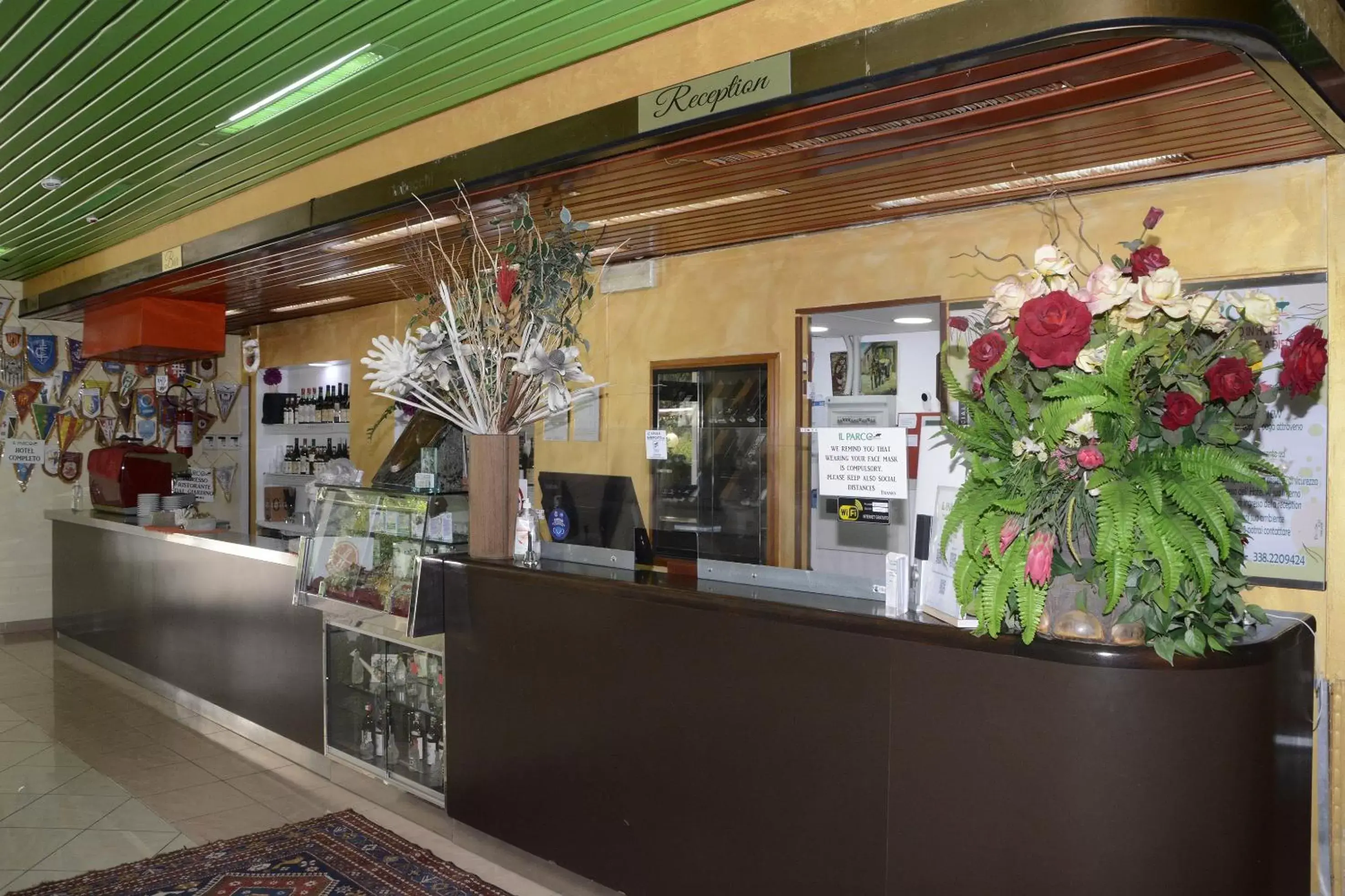 Lobby/Reception in Hotel Il Parco