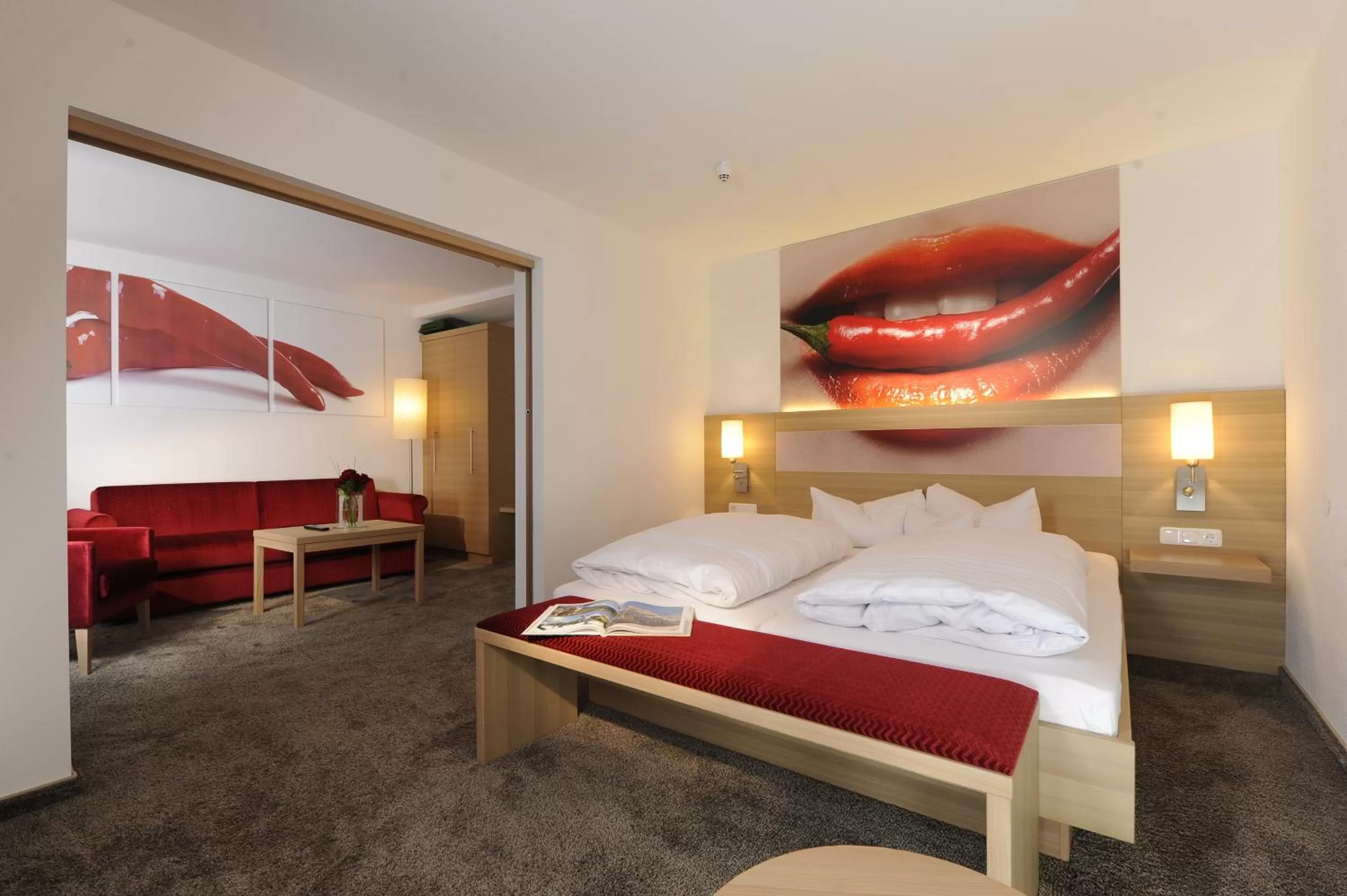 Bed in Geniesserhotel Alpin GmbH