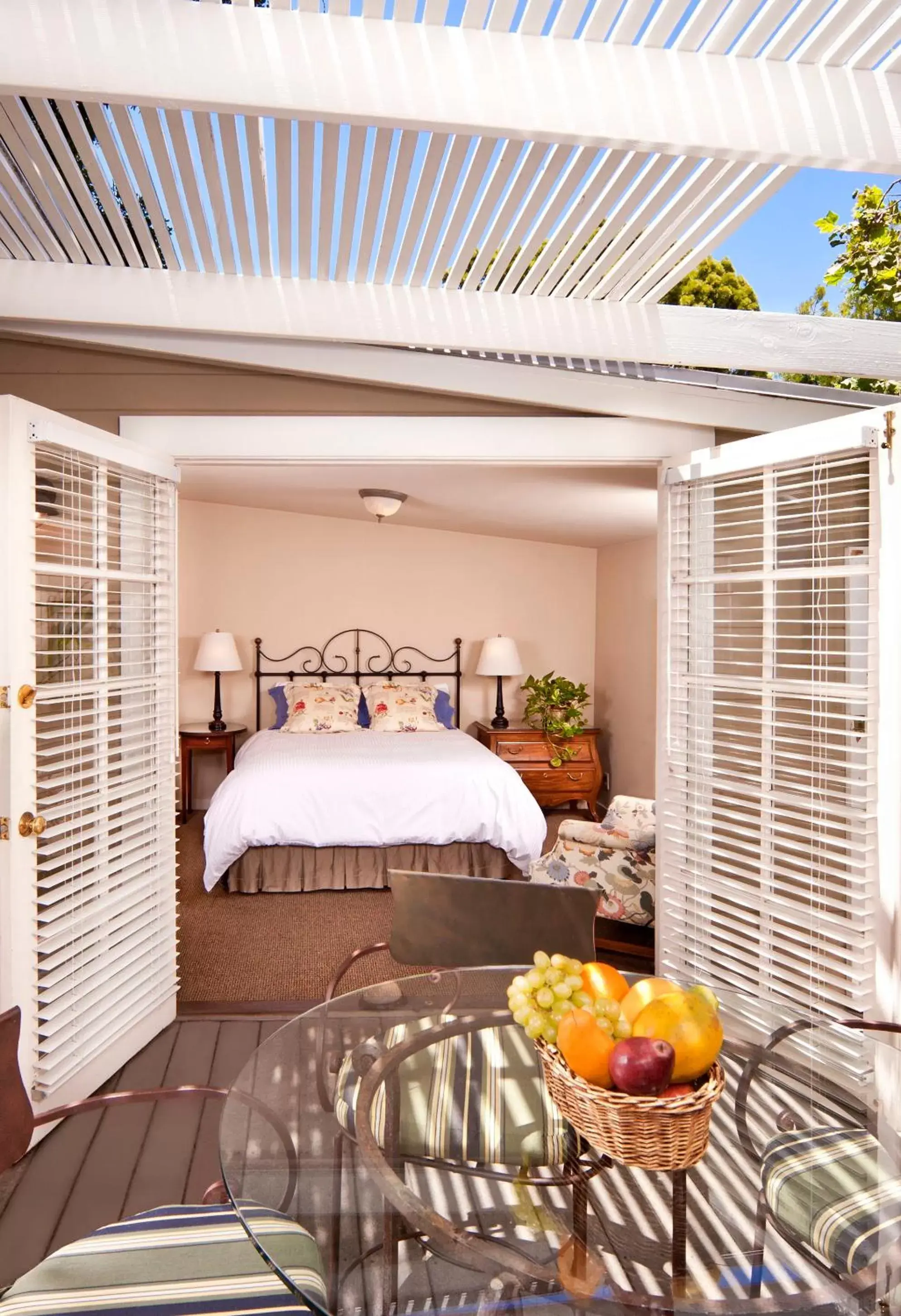 Balcony/Terrace, Bed in The Upham Hotel