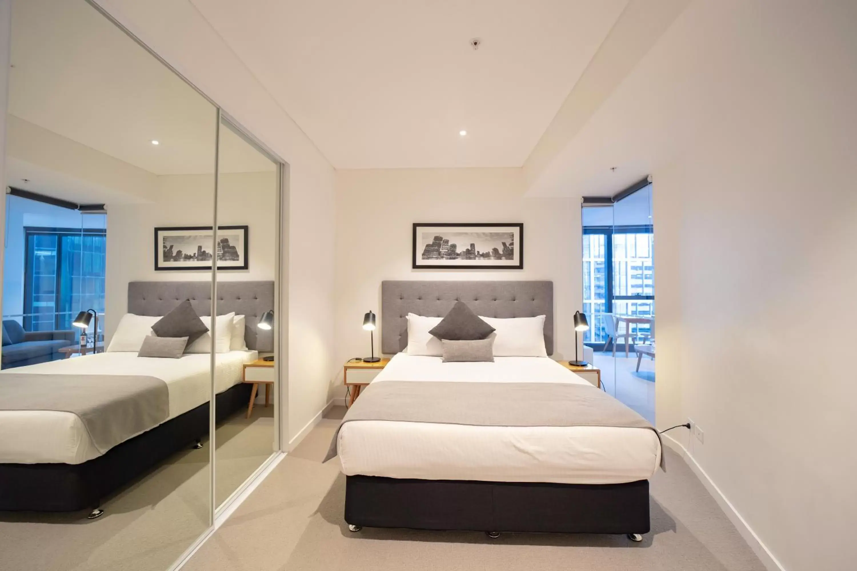 Bedroom, Bed in Brisbane Skytower by CLLIX