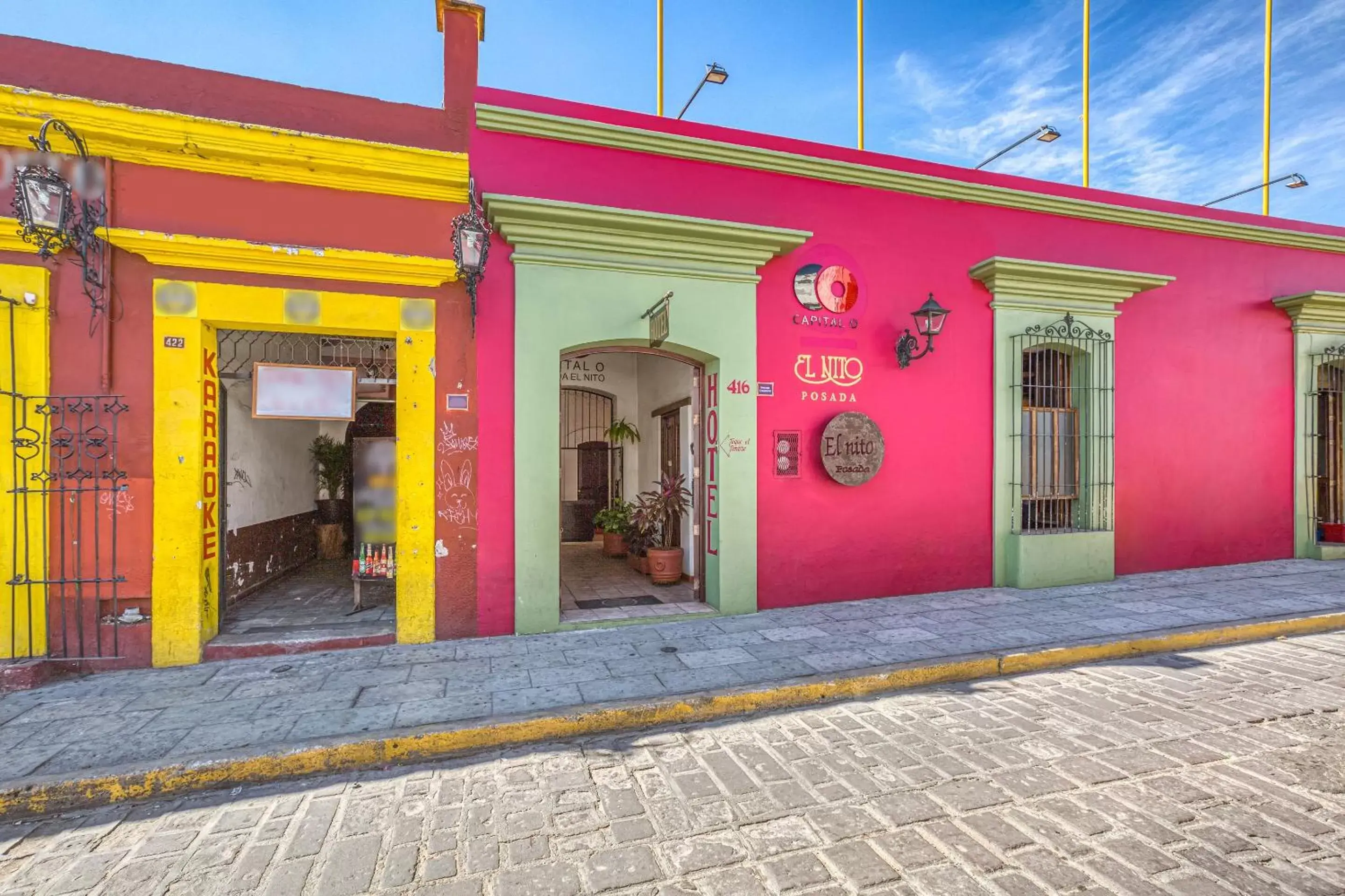 Facade/entrance in Hotel El Nito Posada