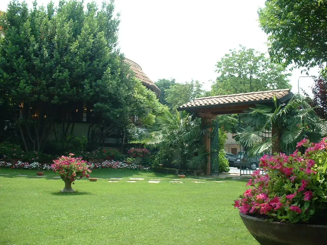 Garden in Hotel Il Rustichello