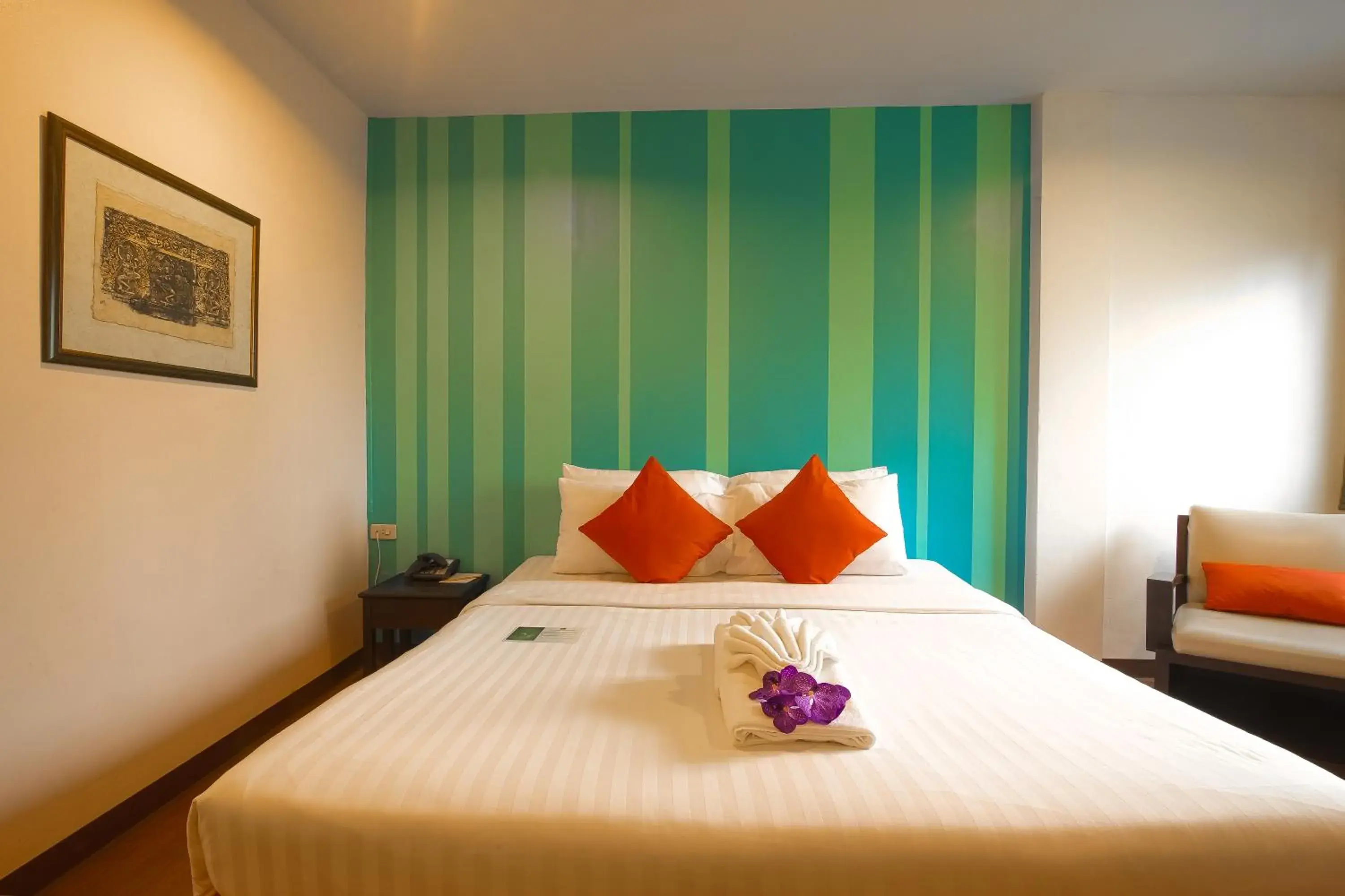 Bed in Woraburi Sukhumvit Hotel